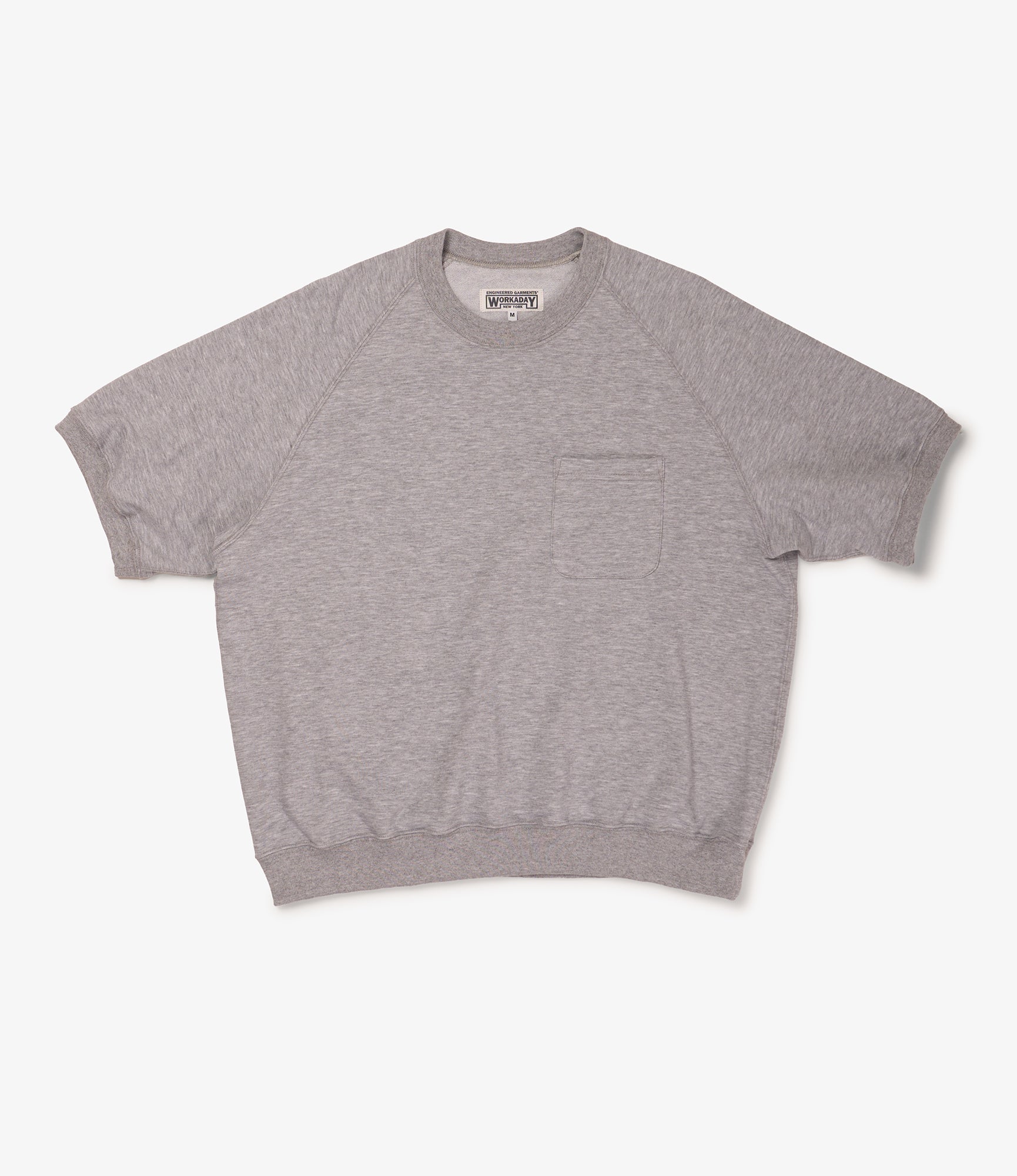 Short Sleeve Crew - H.Grey CP French Terry
