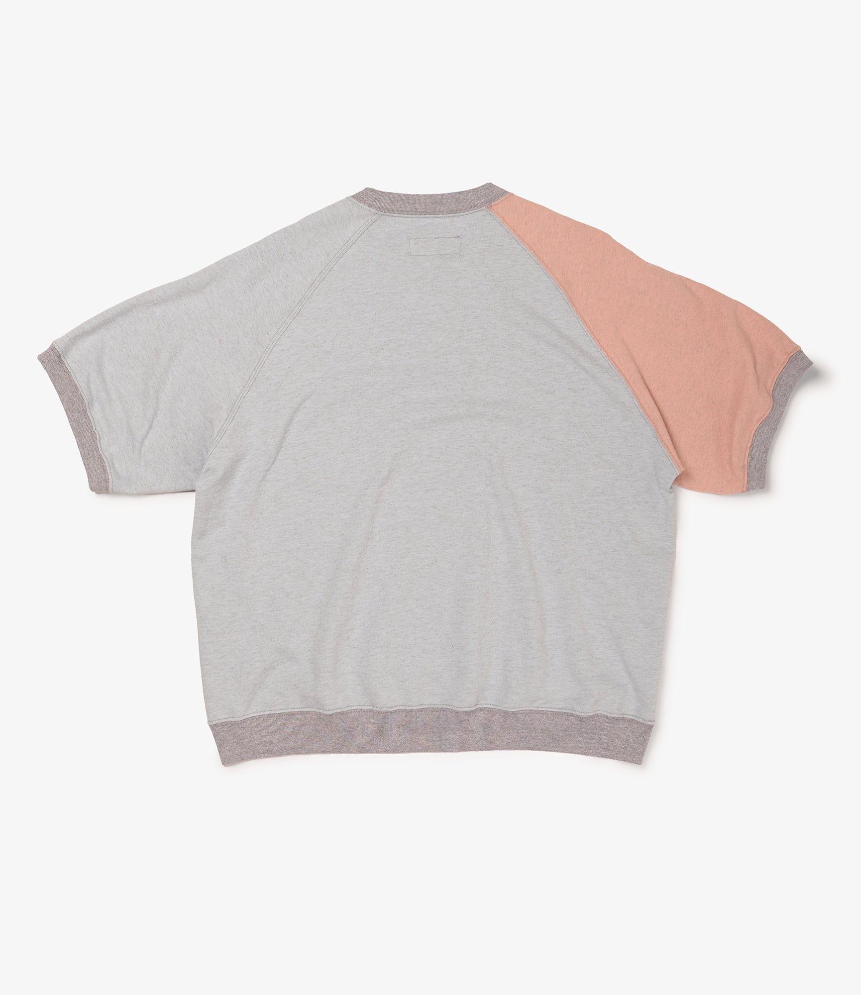 Short Sleeve Crew Combo - H.Grey CP French Terry