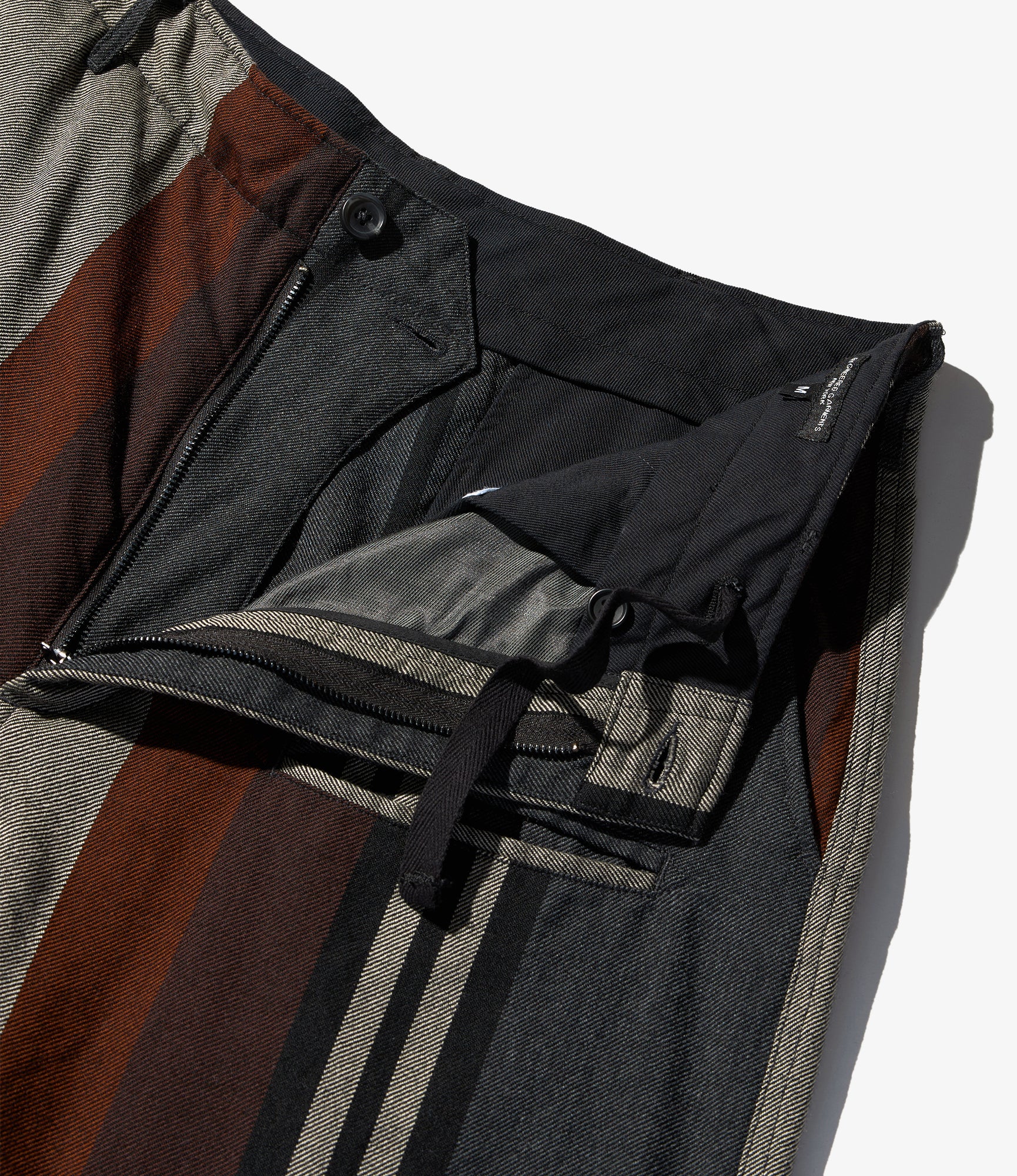 NNP Pant - Multi Color Wide Stripe Worsted Wool