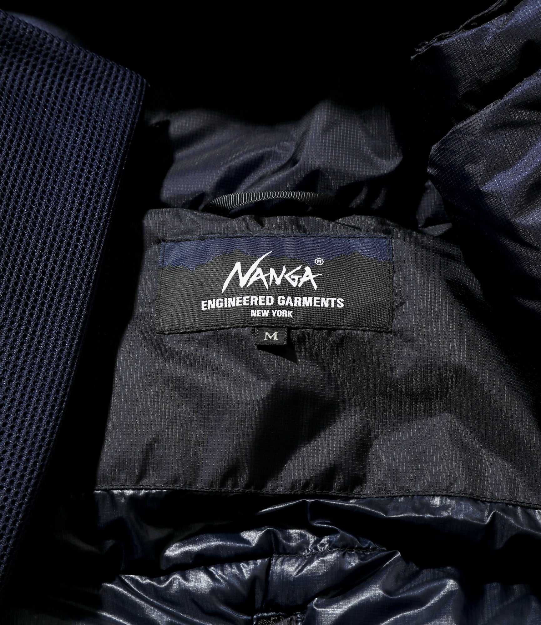 Engineered Garments x Nanga - Zip Jacket - Navy - Aurora Light