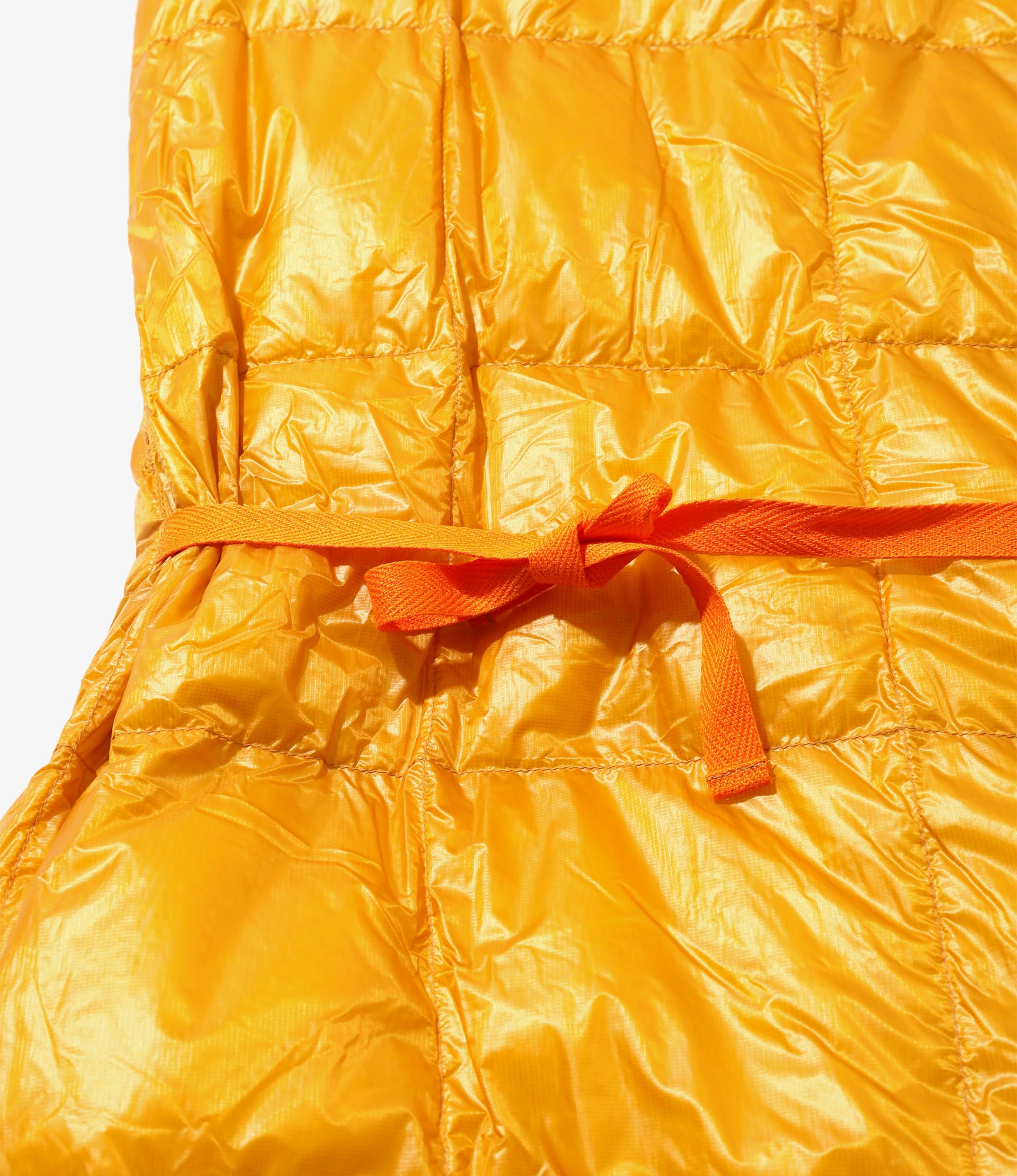 Engineered Garments x Nanga - Wrap Vest - Yellow -Nylon