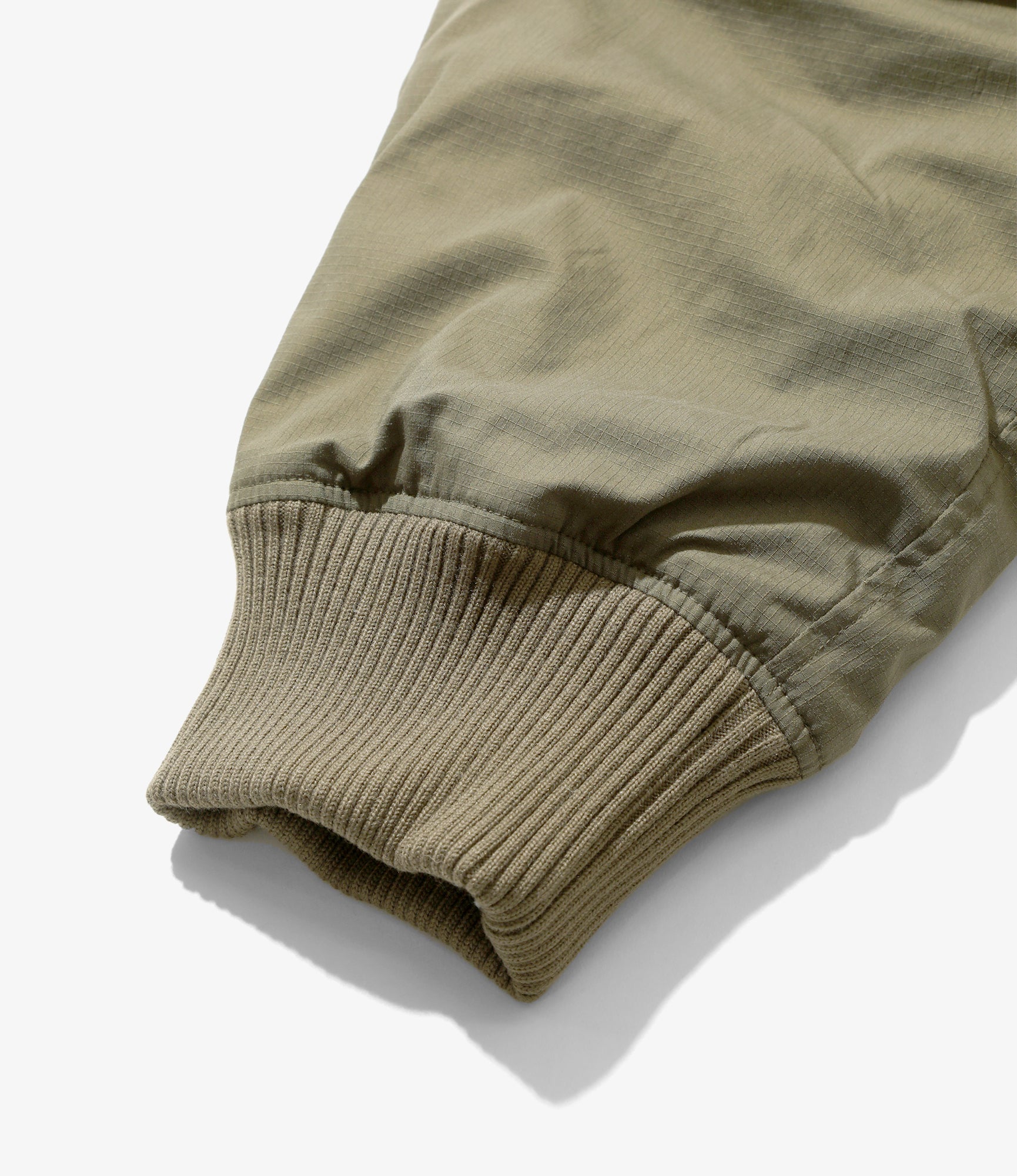 Engineered Garments x Nanga - Airborne Down Pant - Khaki - Flame Resistant Polyester Aramid Ripstop