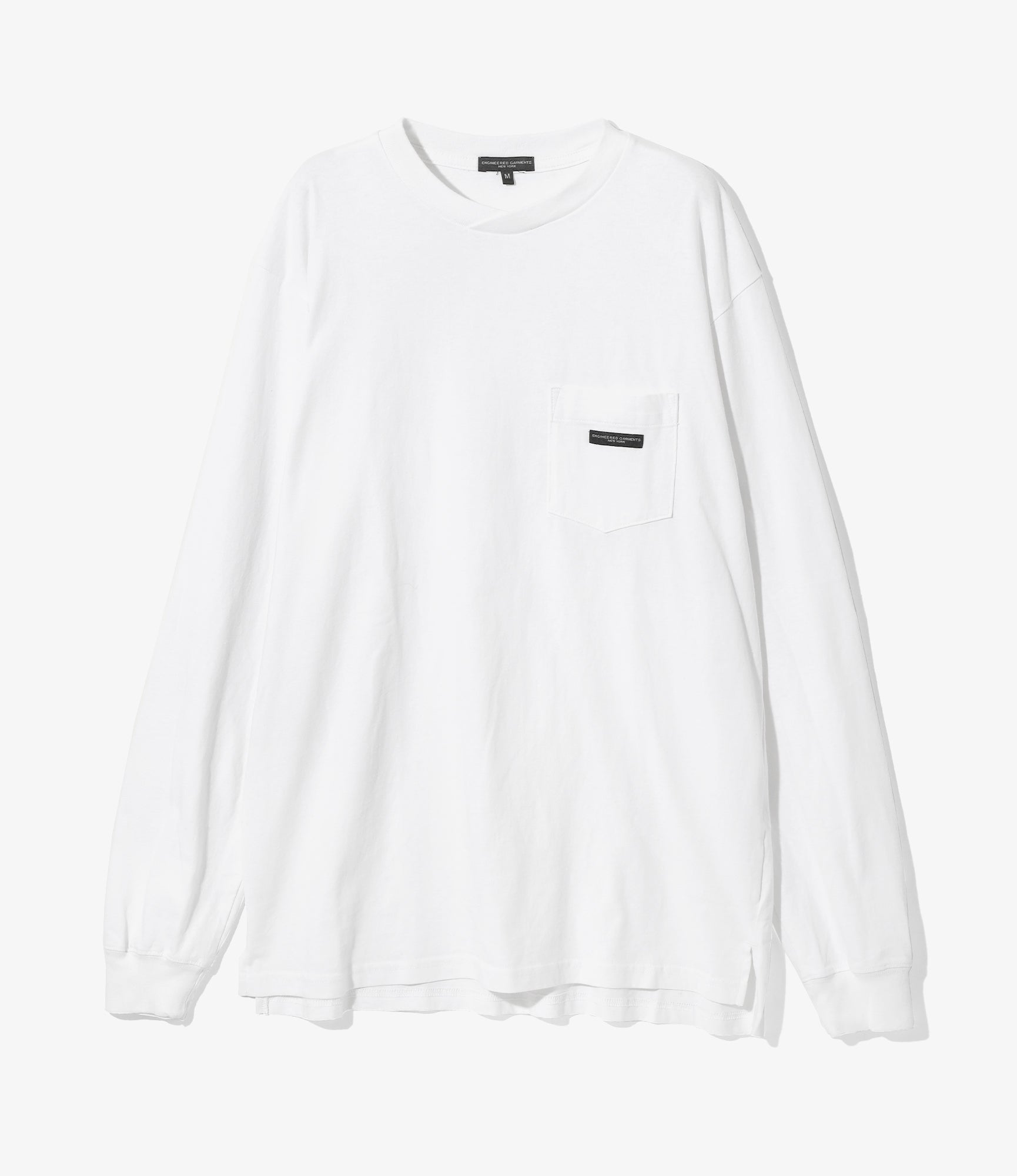 Nepenthes Special - L/S Crew Neck Tee - White