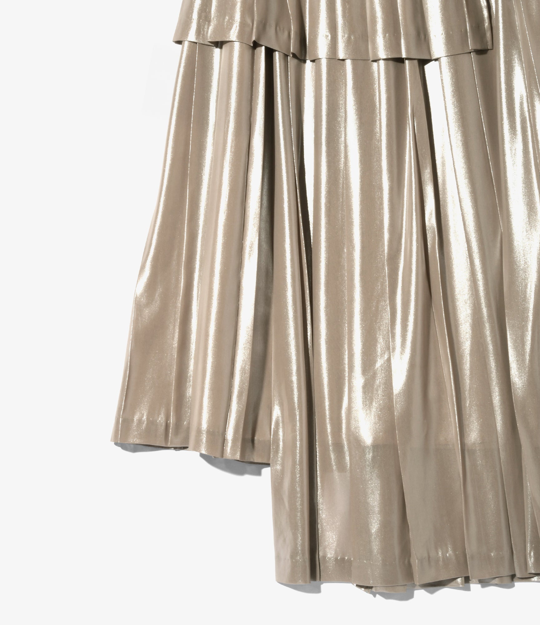Variation Pleats Skirt - Chiffon Foil - Taupe