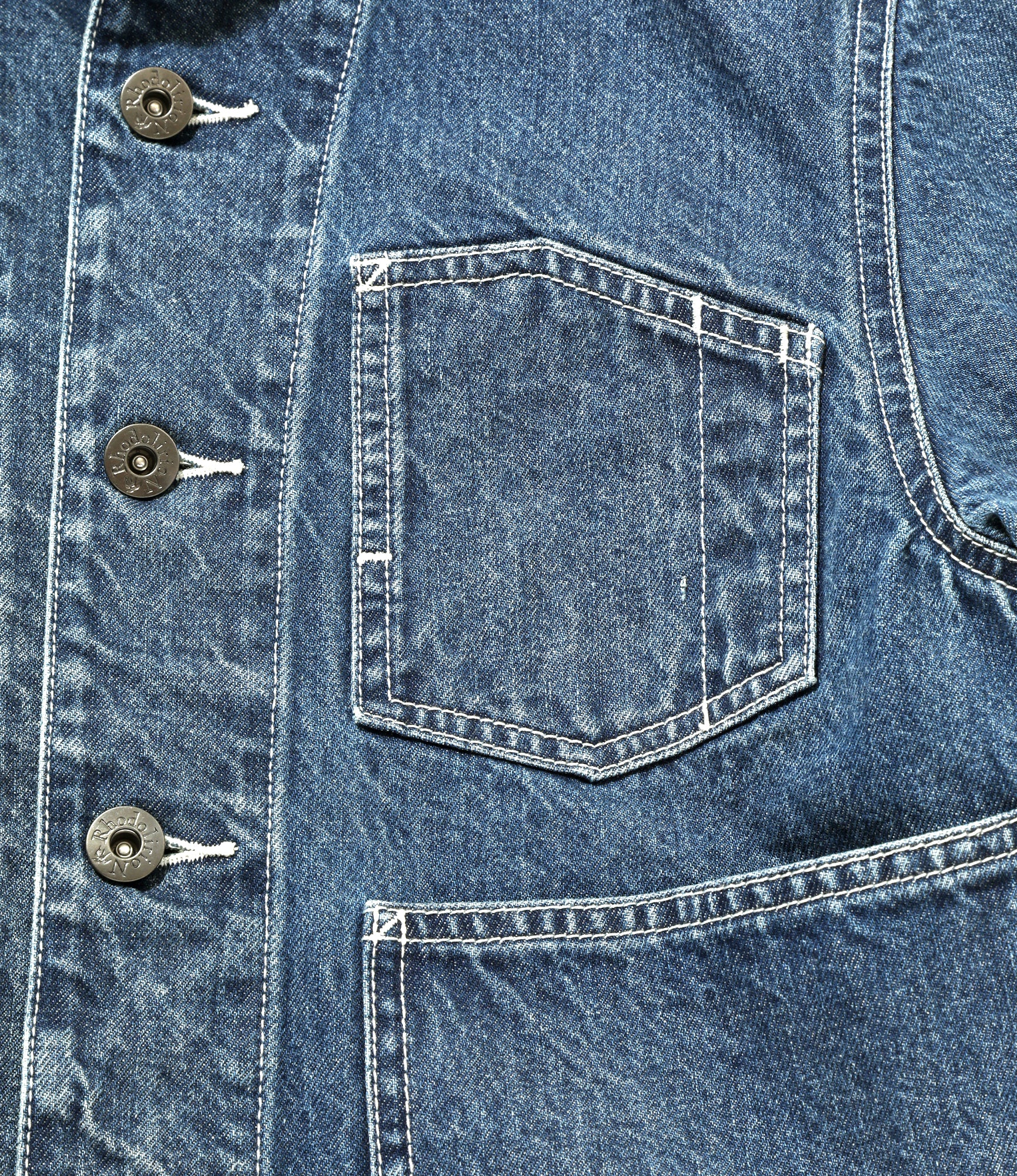 Short Coveralls - Indigo - Denim
