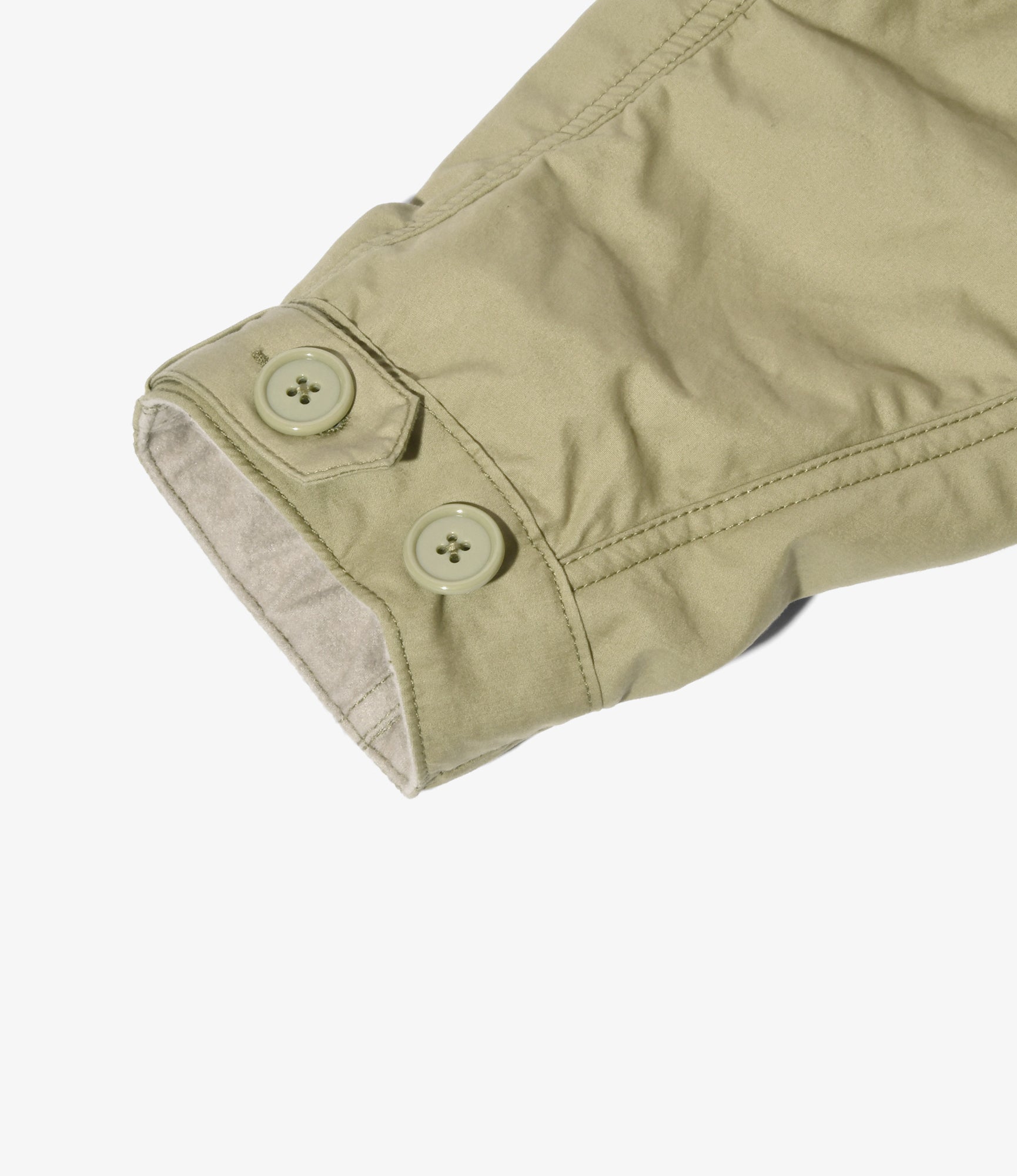 M-65 Type Cold Weather Parka - Peach Broadcloth - Khaki