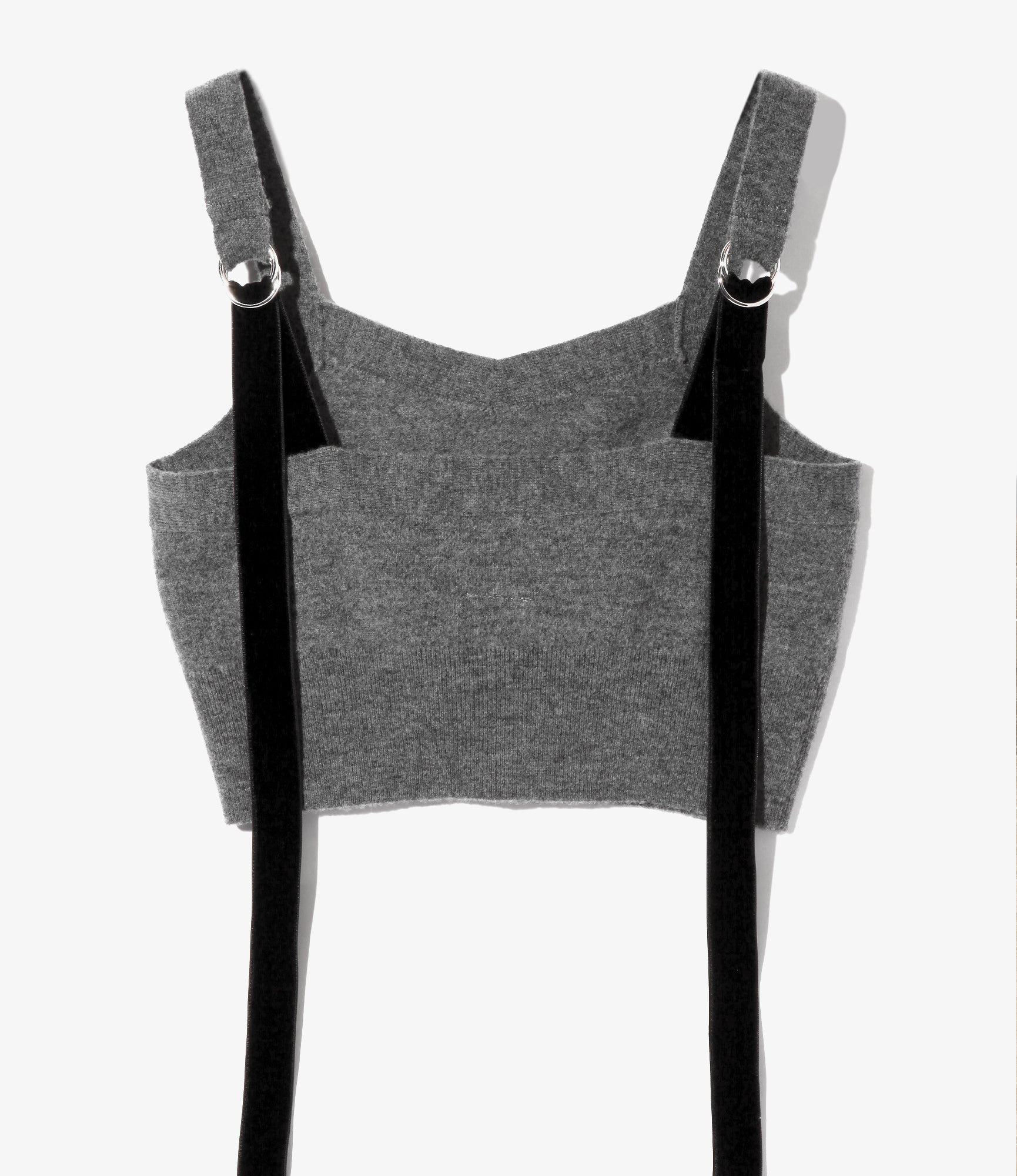 Knit Camisole - Boiled Wool - H. Grey
