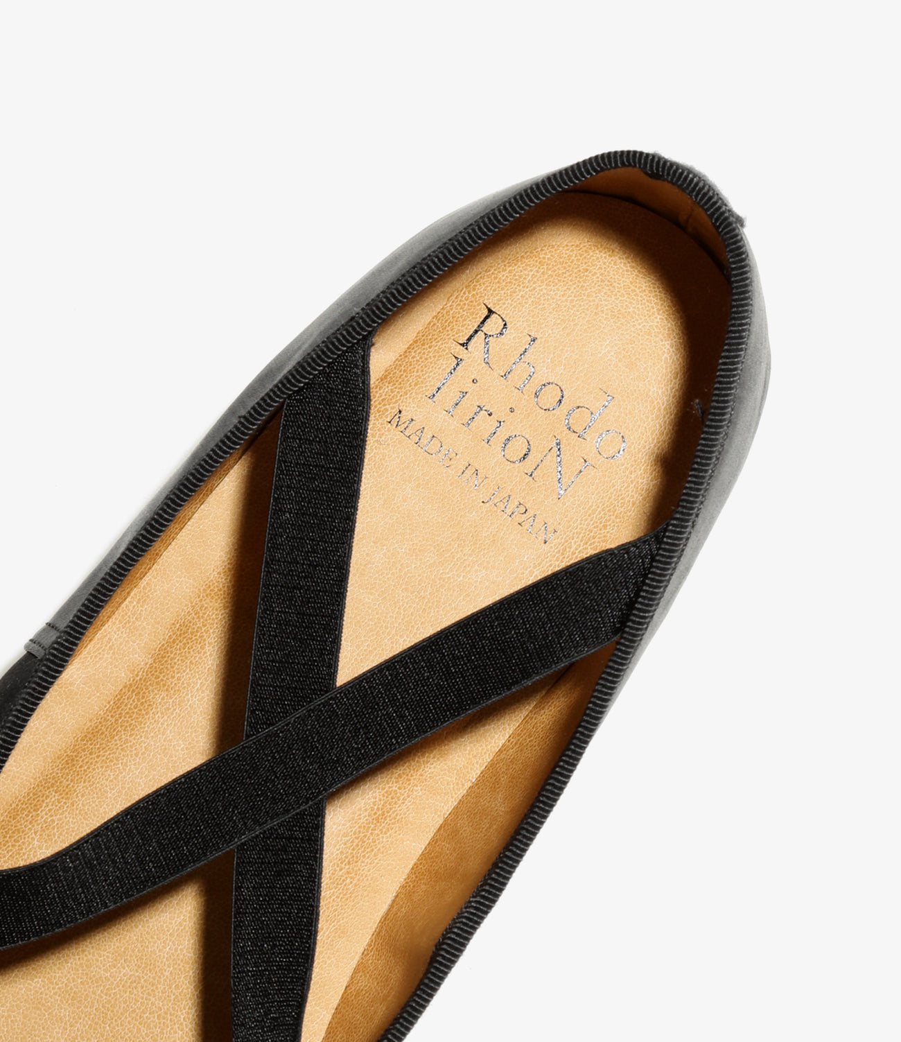 Color Combination Ballet Shoes - Black