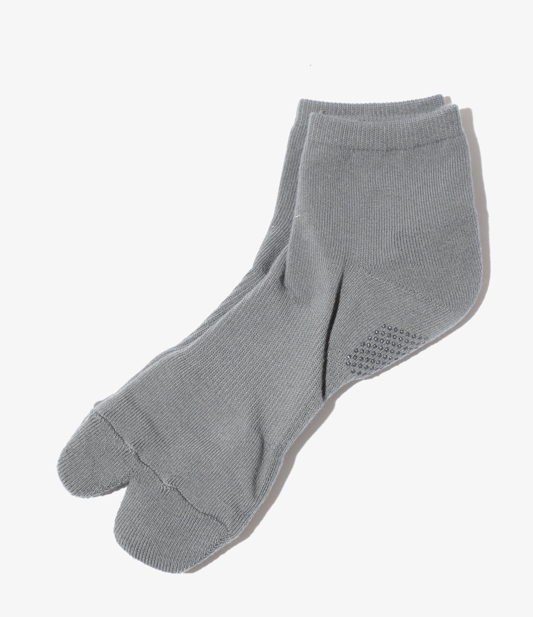 Thumb Ankle Socks - Charcoal - Cool Max