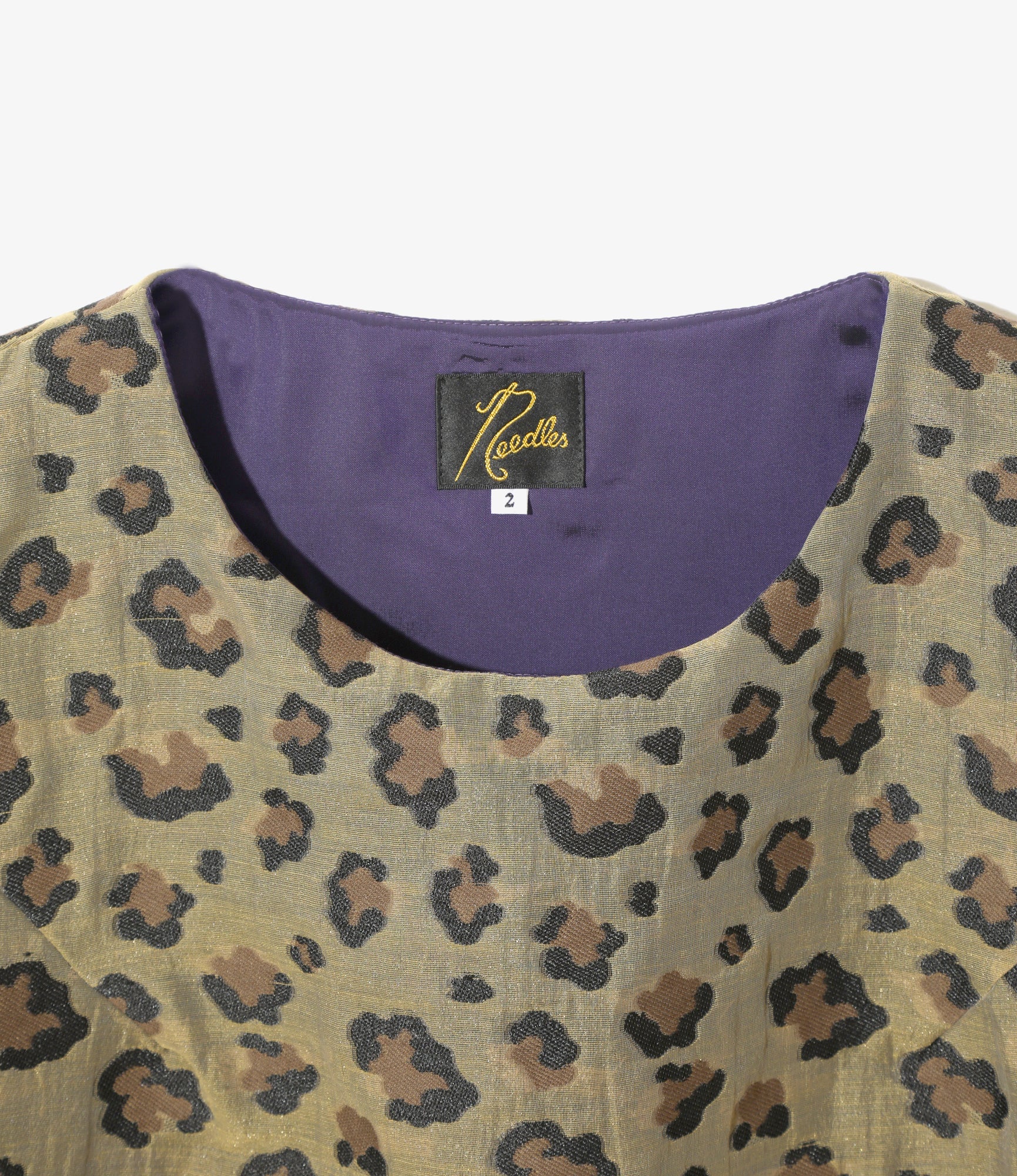C.C. Vest - Khaki - PE/C/CU/N Leopard Jq.