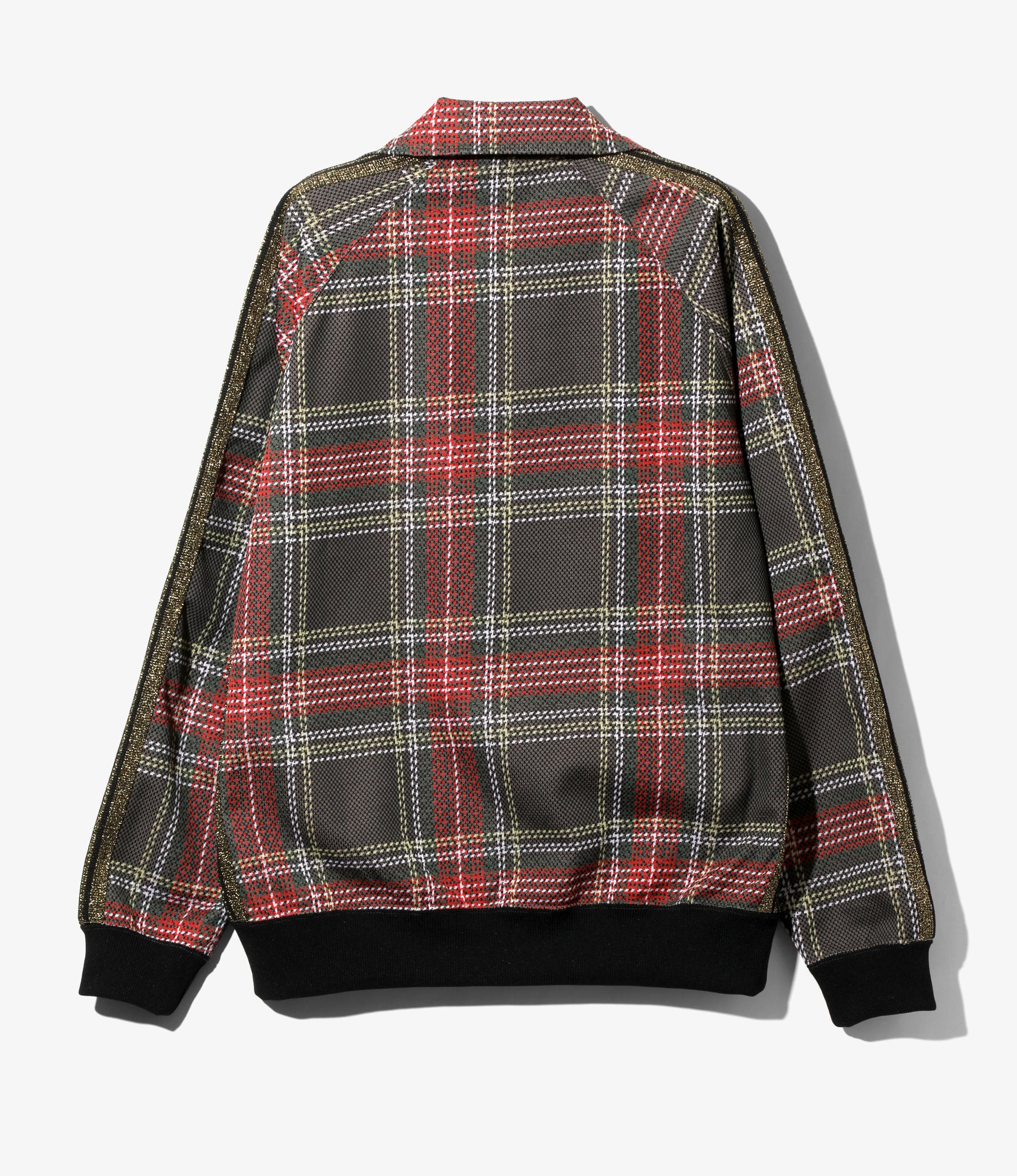 Track Jacket - Red - Poly Smooth