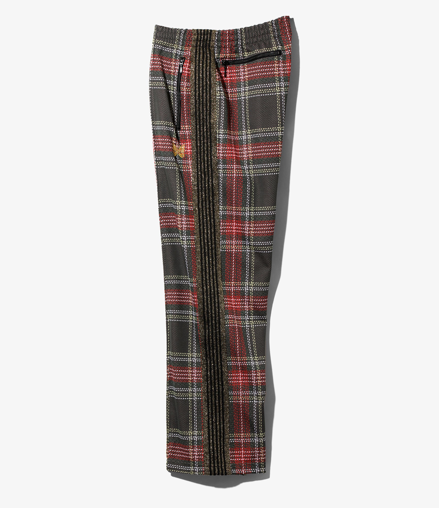 Track Pant - Red - Poly Smooth