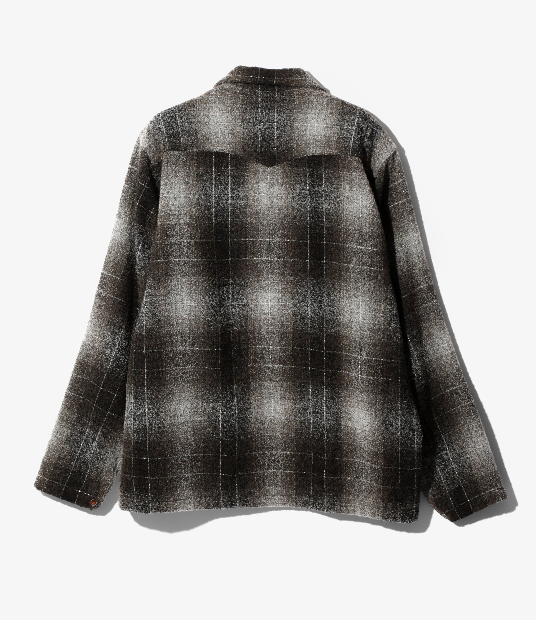 Cowboy One-Up Shirt - Brown - W/N/PE Ombre Plaid