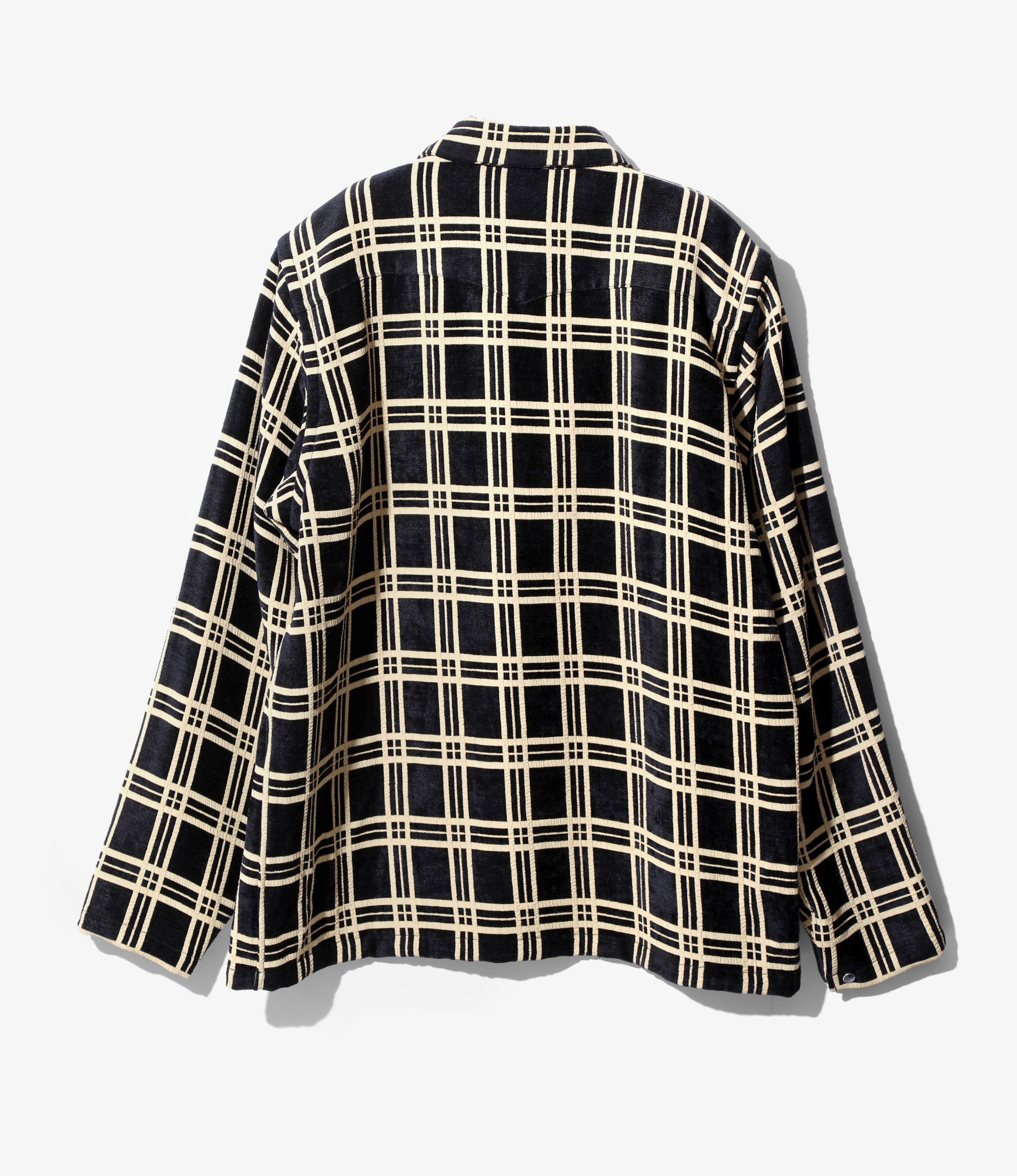 Cowboy One-Up Shirt - Navy - R/AC Mall Plaid