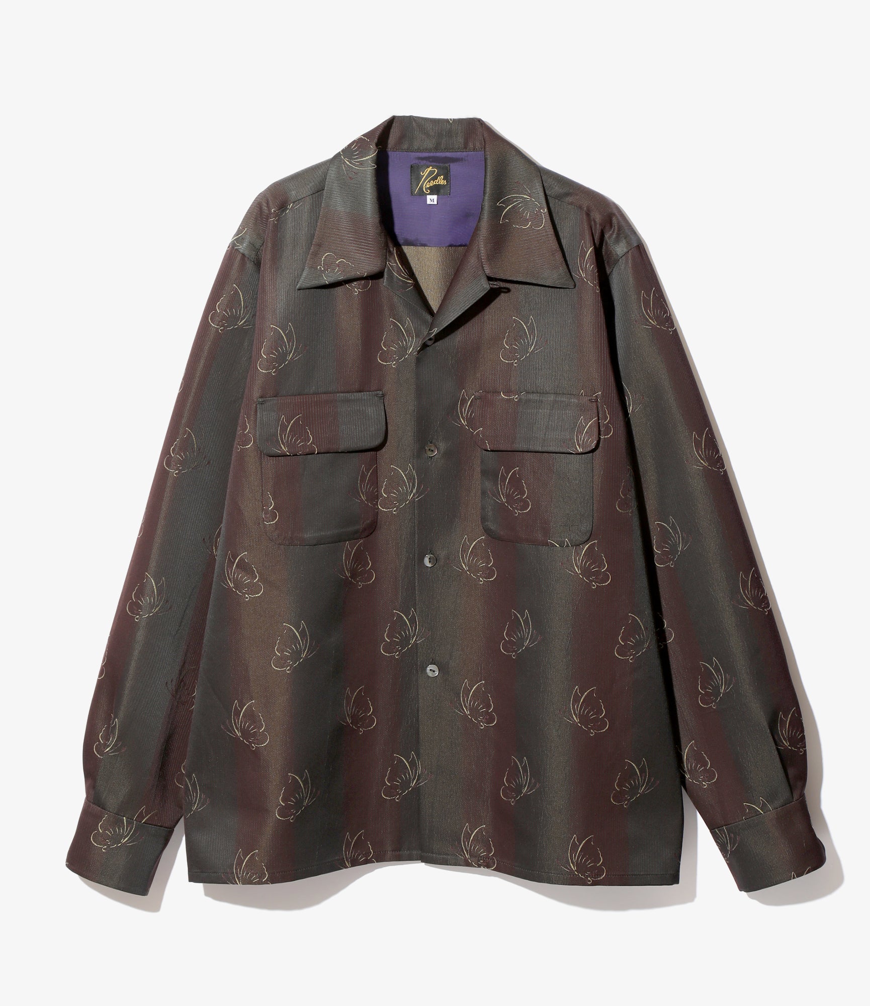 Classic Shirt - Bordeaux - PE/R/C Ombre Stripe Papillon Jq.