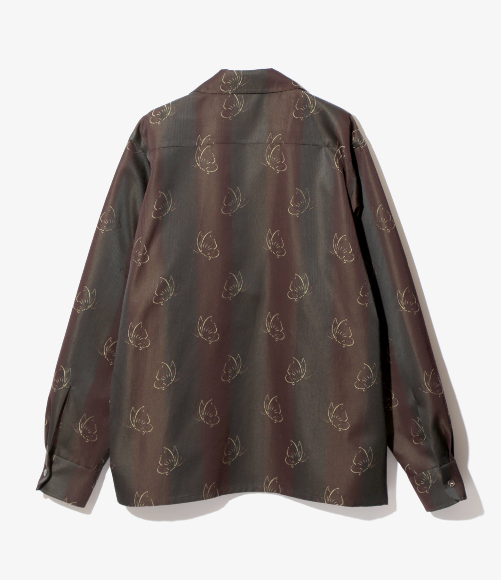 Classic Shirt - Bordeaux - PE/R/C Ombre Stripe Papillon Jq.