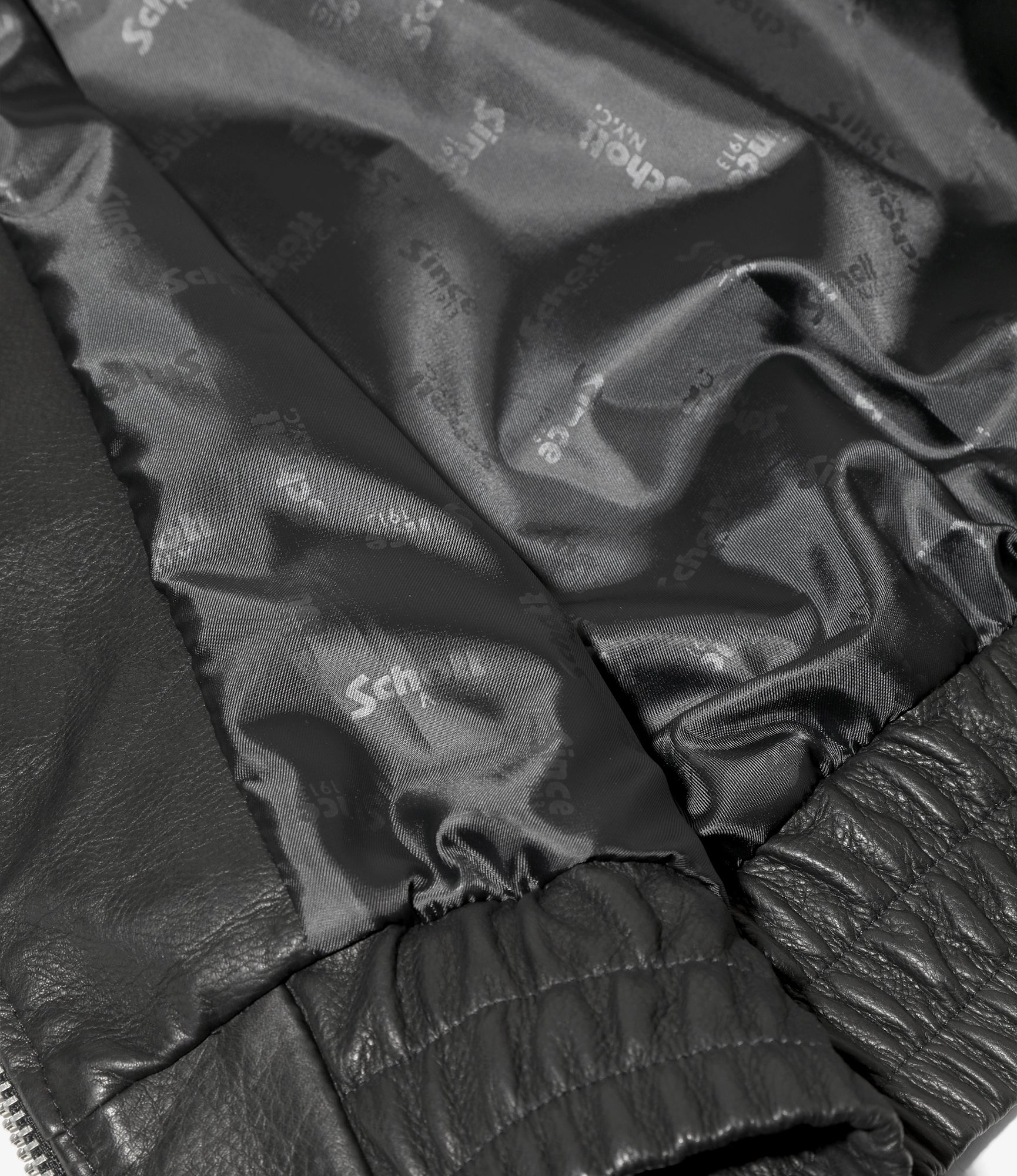 Needles x Schott - Track Jacket - Cowhide Leather