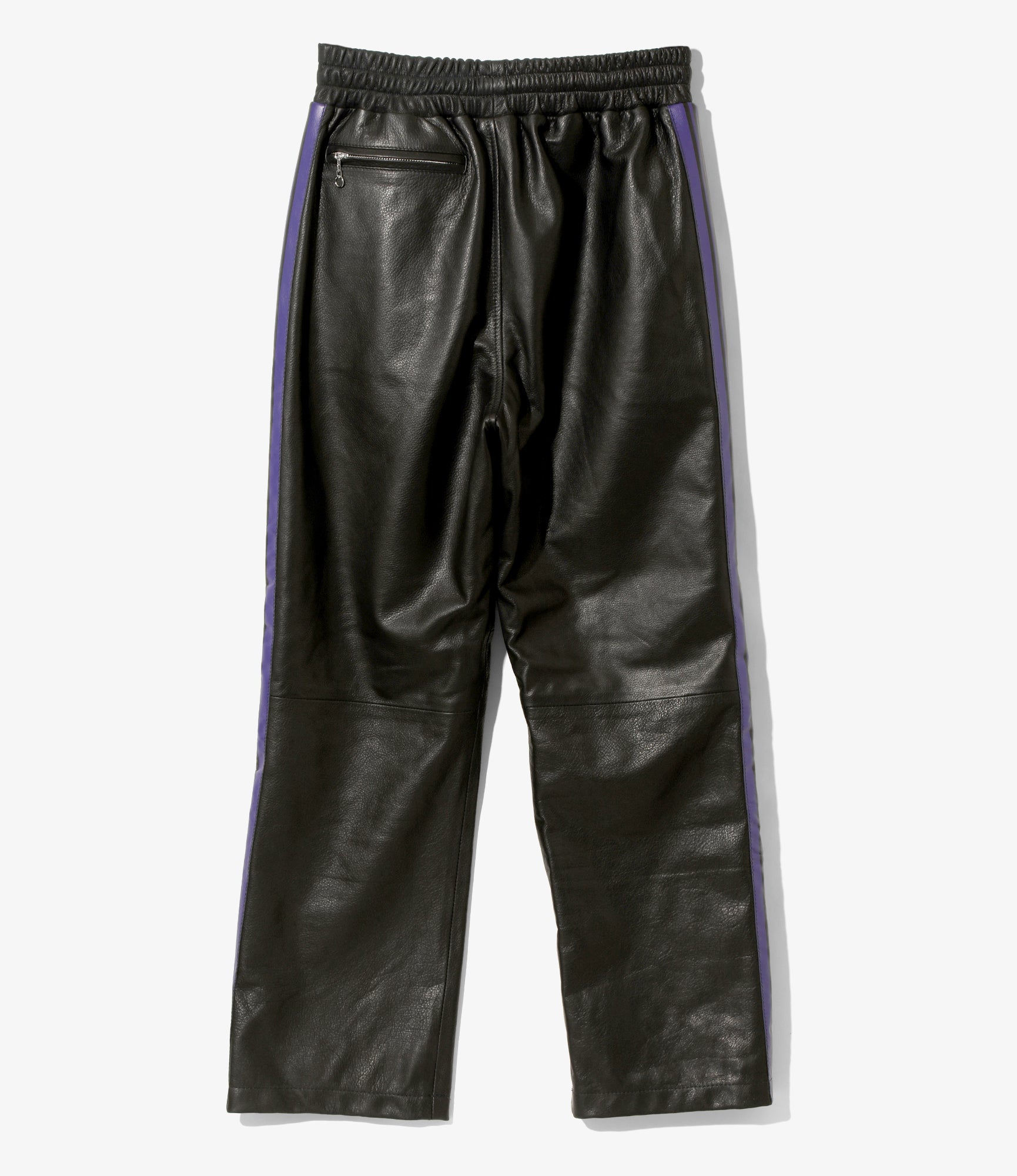 Needles x Schott - Track Pant - Cowhide Leather Needles x Schott - Track Pant - Cowhide Leather