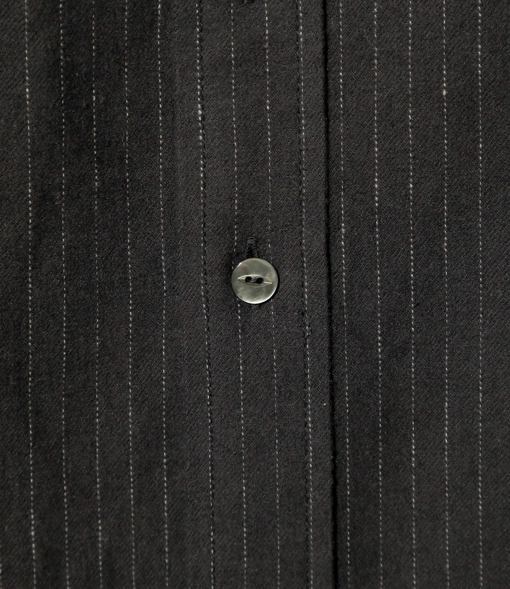 Work Shirt - Black - C/L/W Pin Stripe Twill