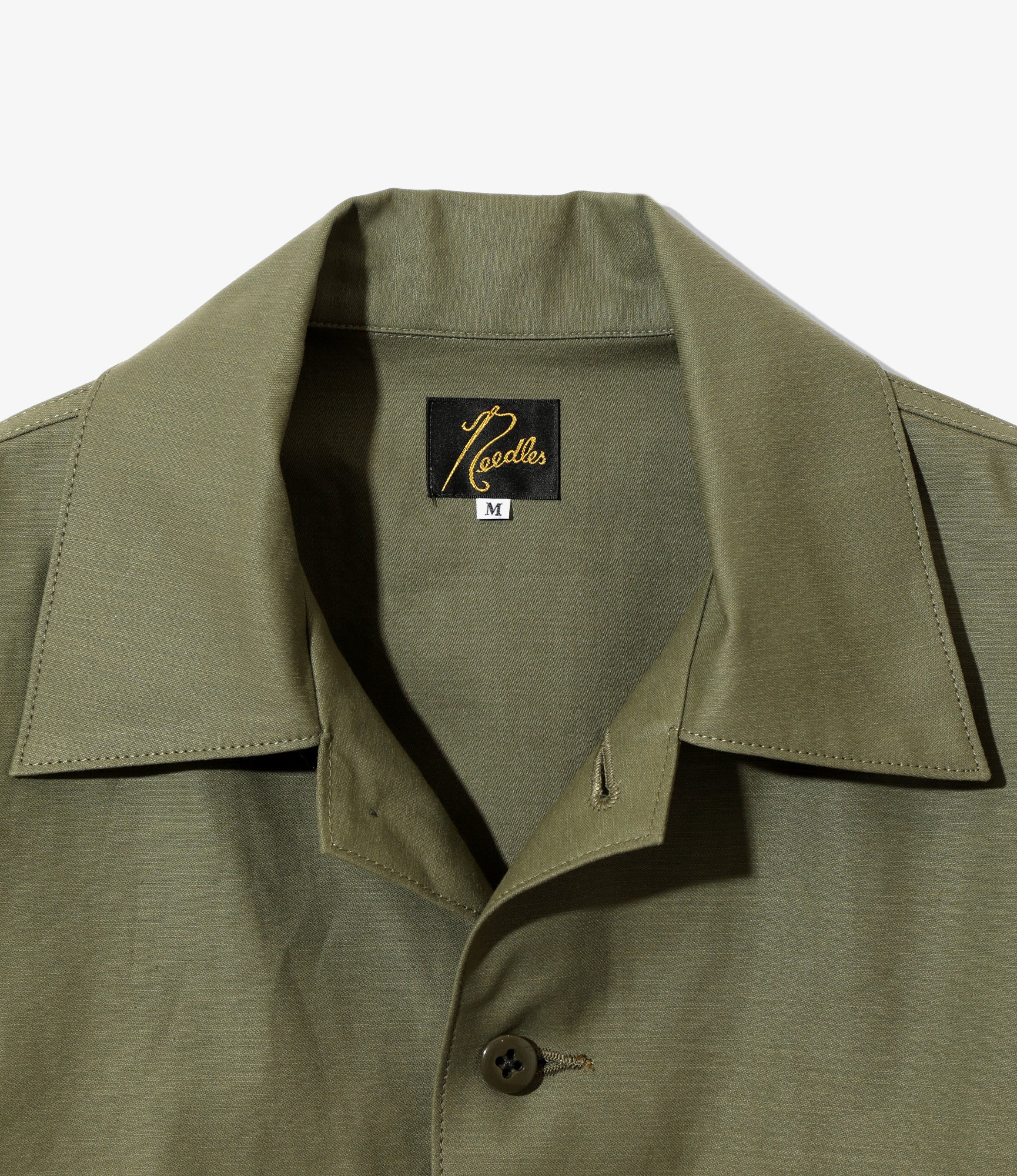 L/S Fatigue Shirt - Olive - Back Sateen