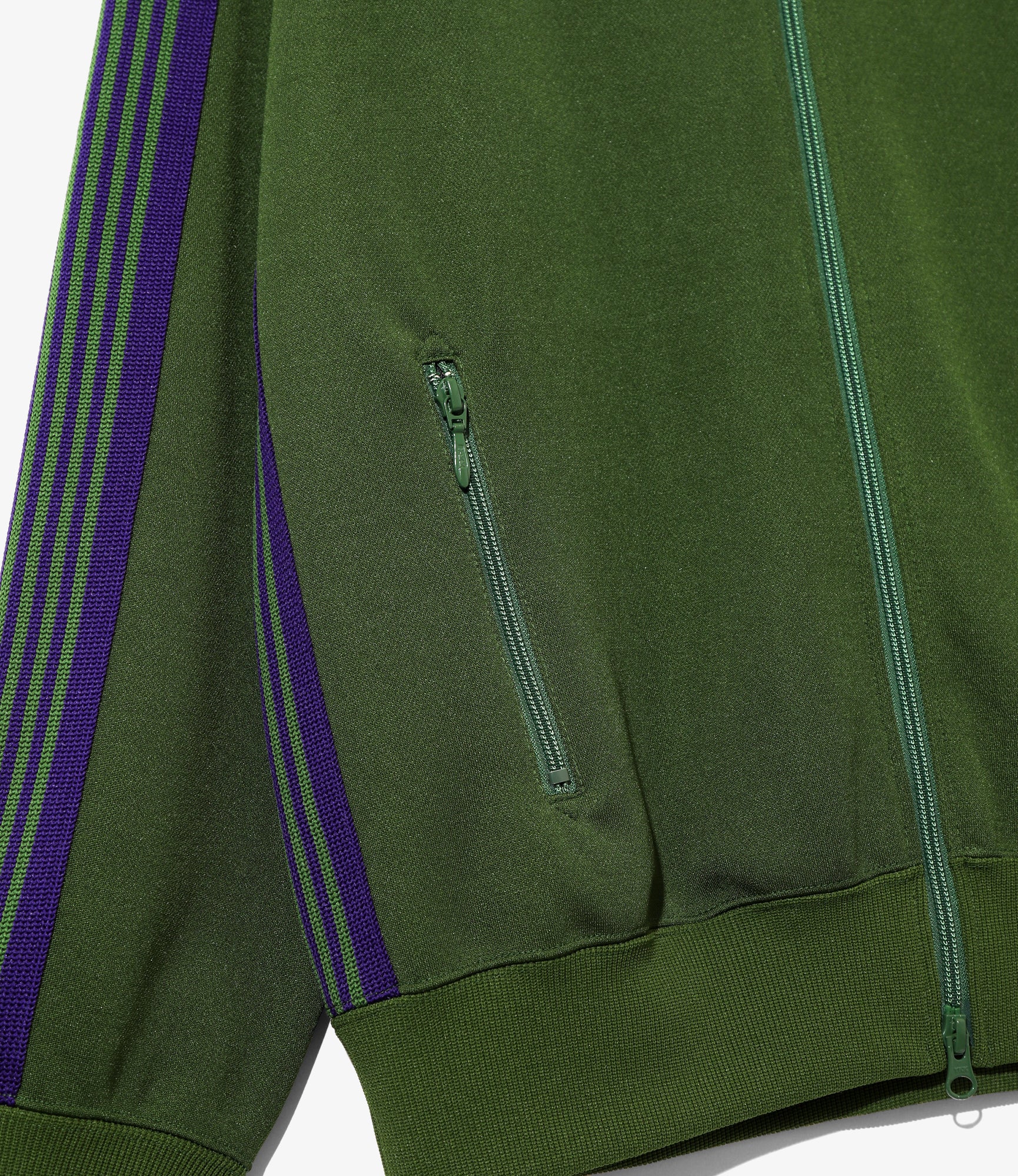 Track Jacket - Ivy Green - Poly Smooth