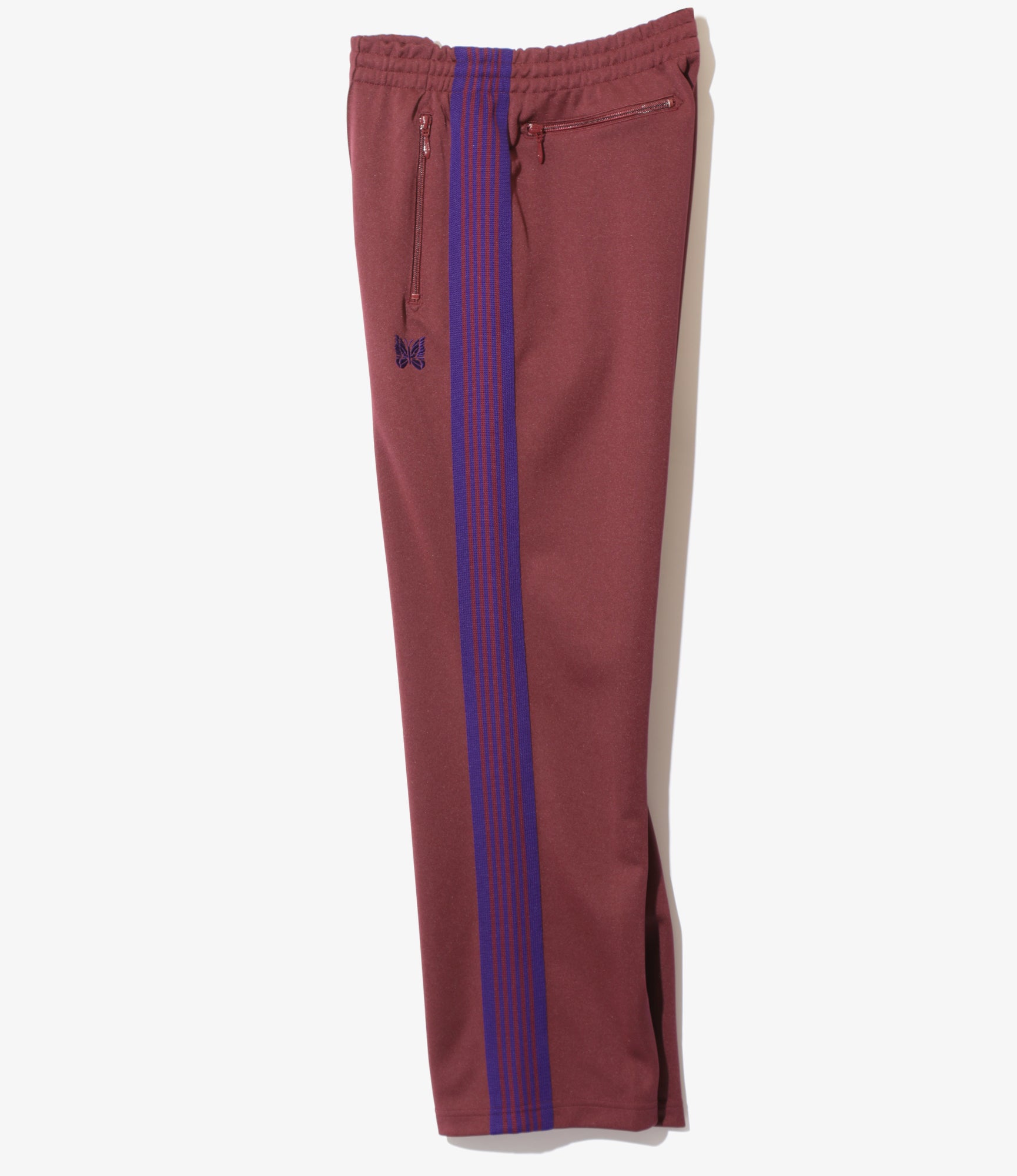 Track Pant - Wine - Poly Smooth
