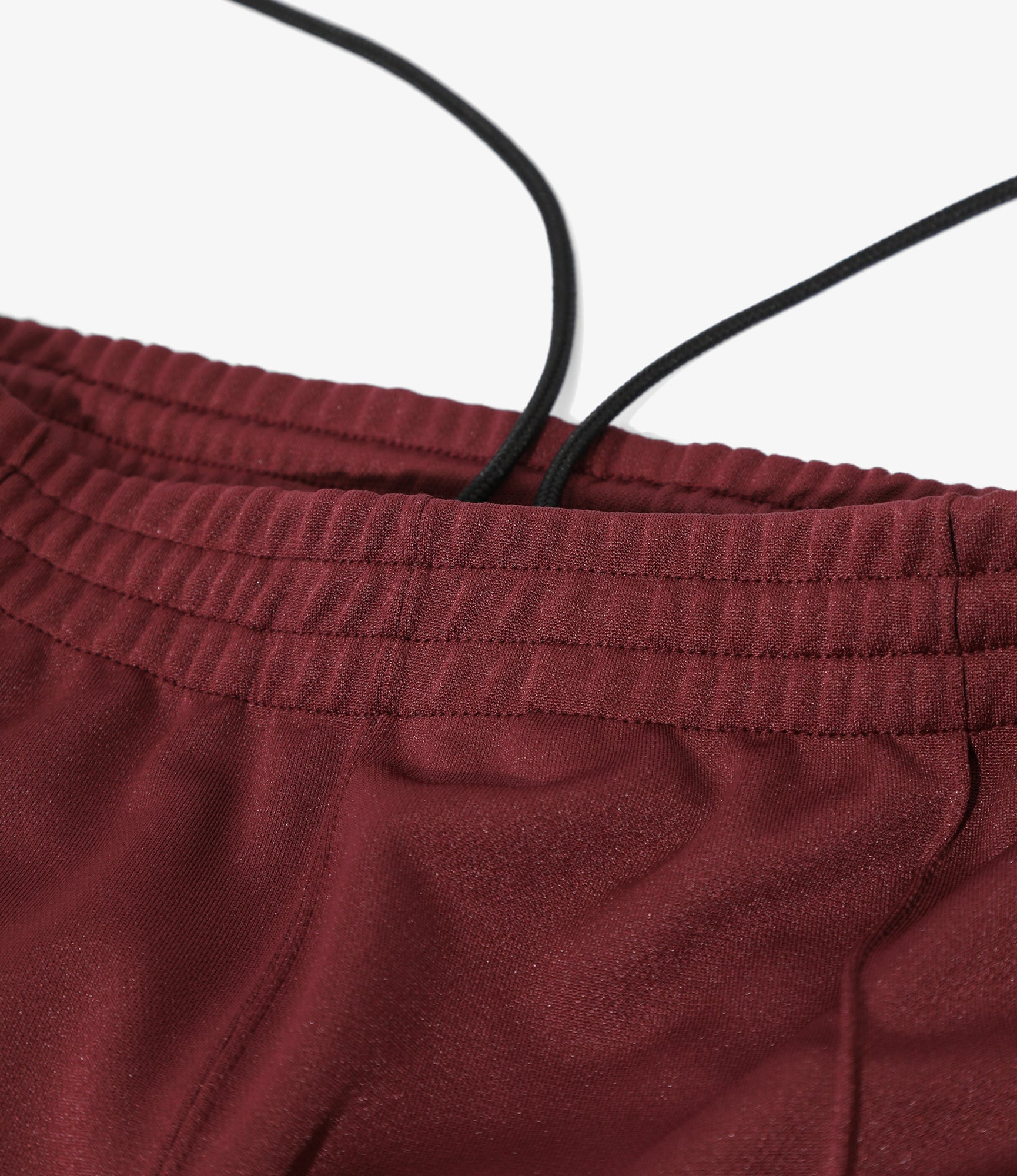 Narrow Track Pant - Wine - Poly Smooth