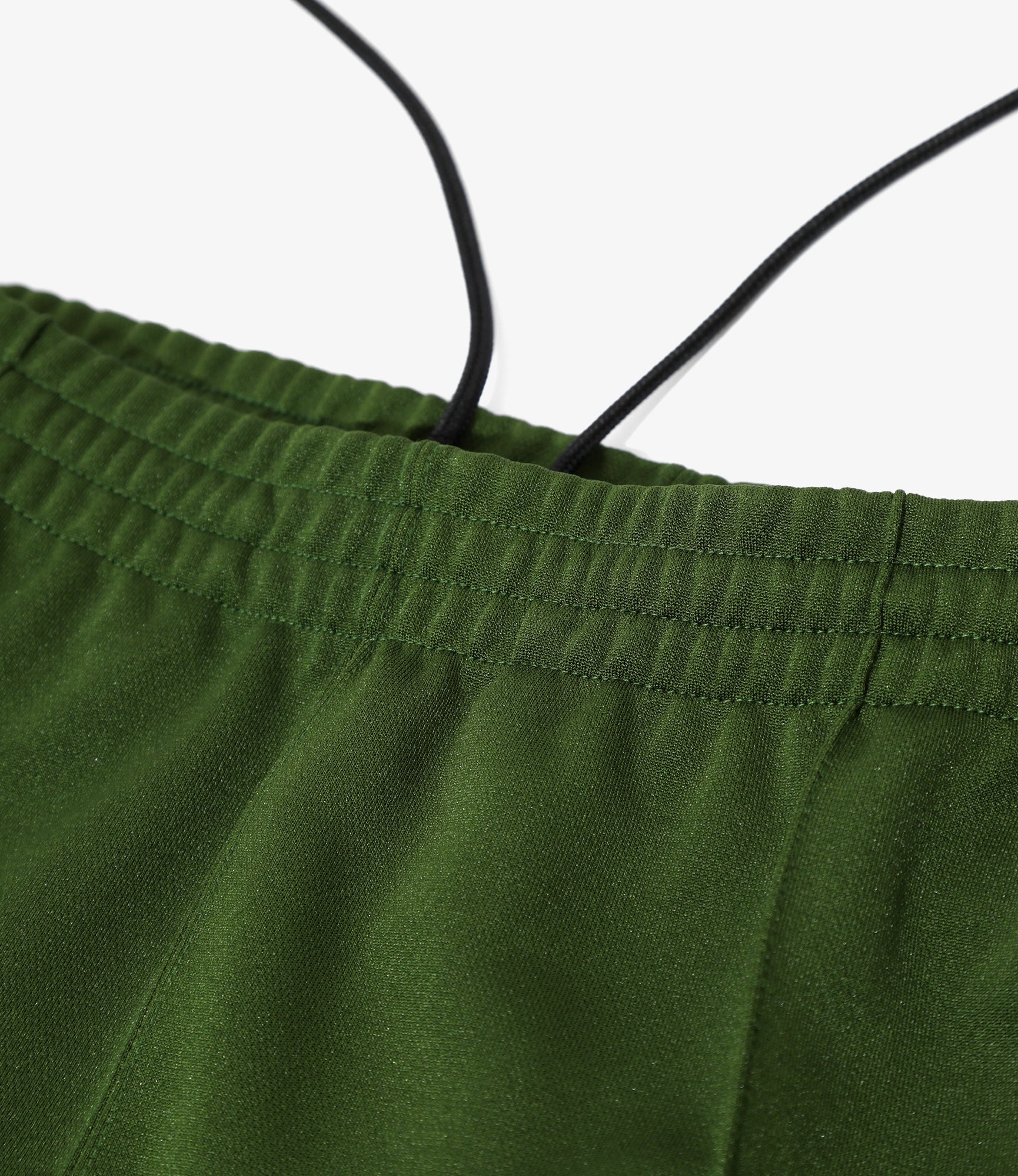 Zipped Track Pant- Ivy Green- Poly Smooth
