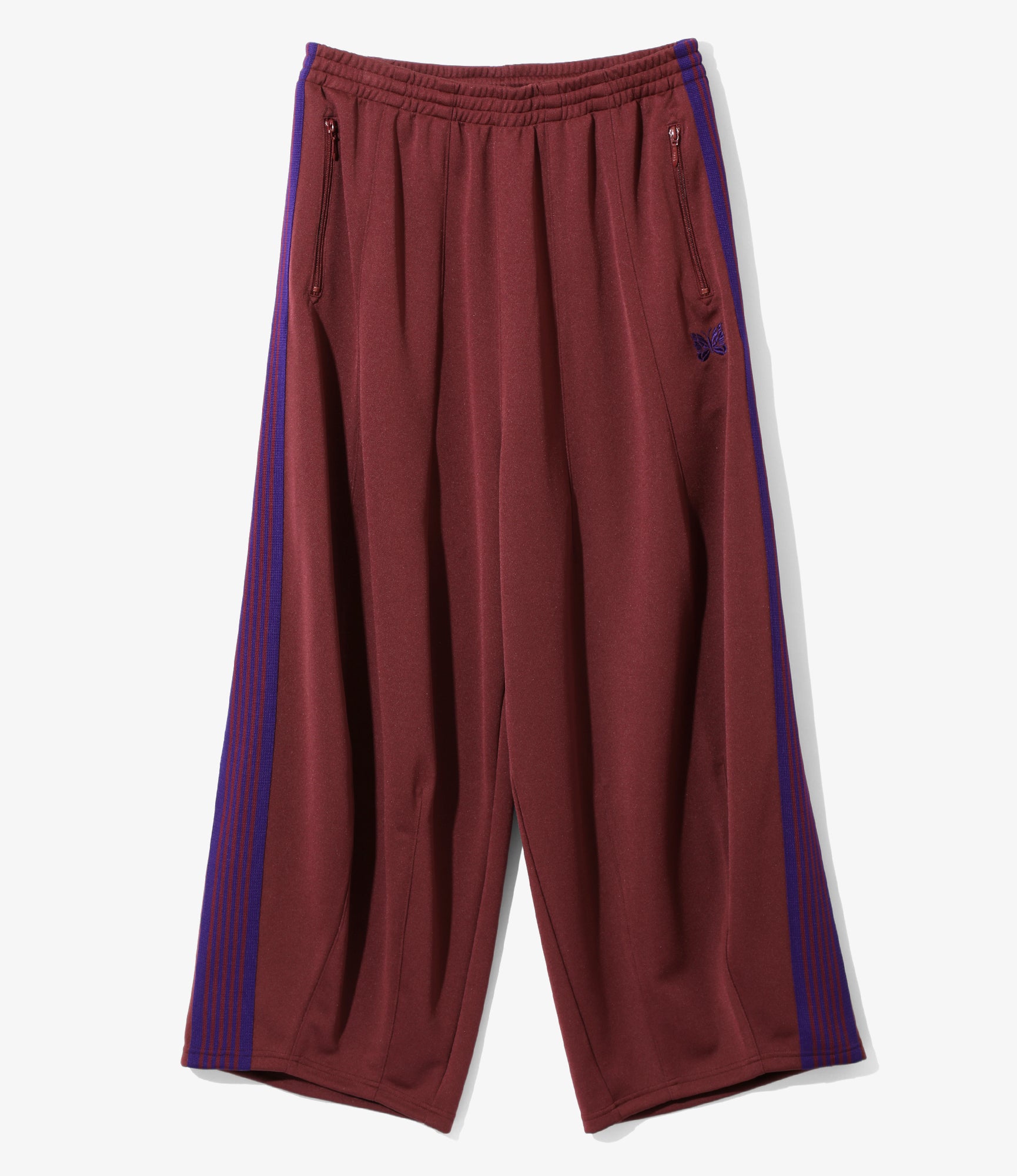 H.D. Track Pant - Wine - Poly Smooth