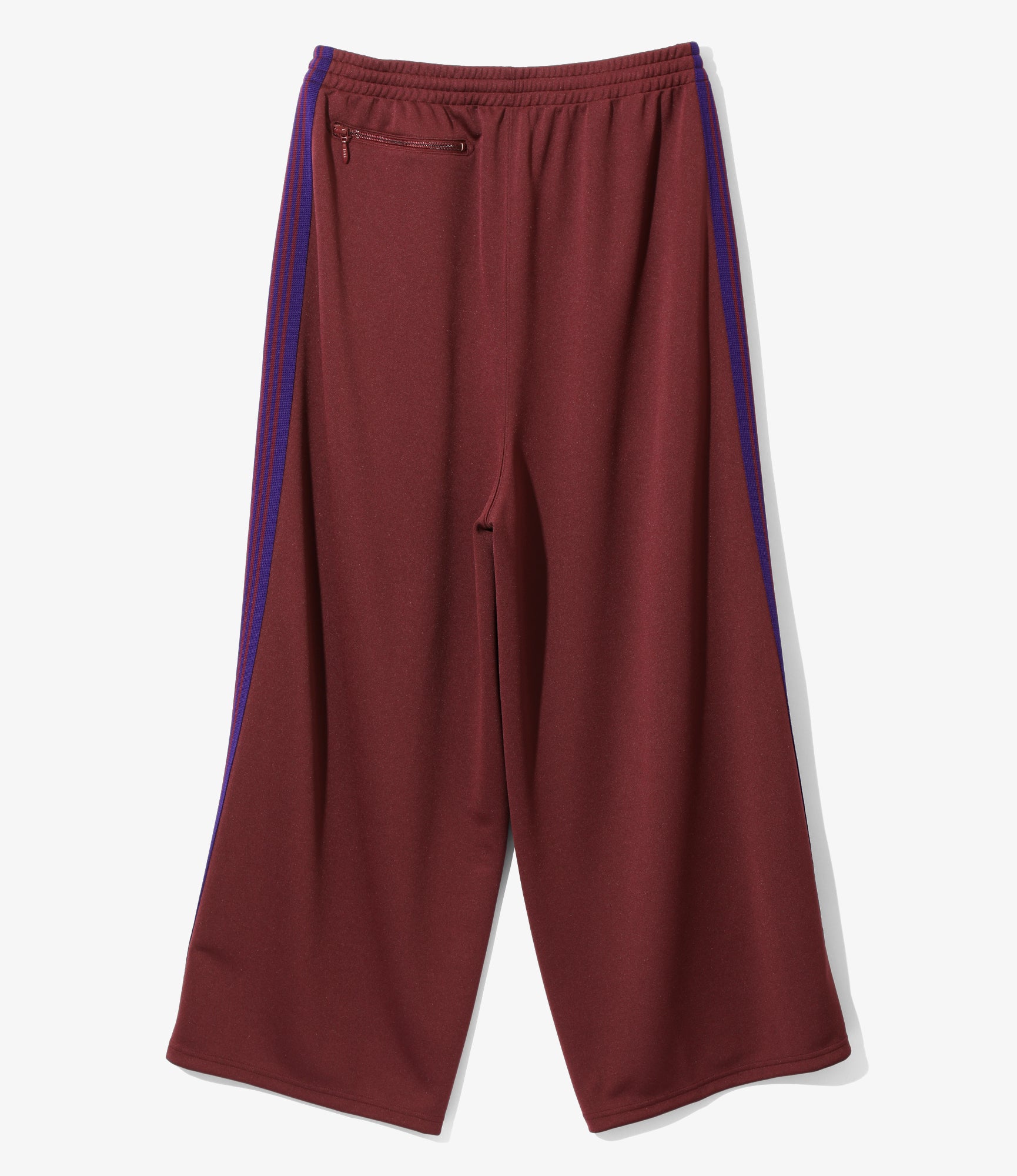 H.D. Track Pant - Wine - Poly Smooth