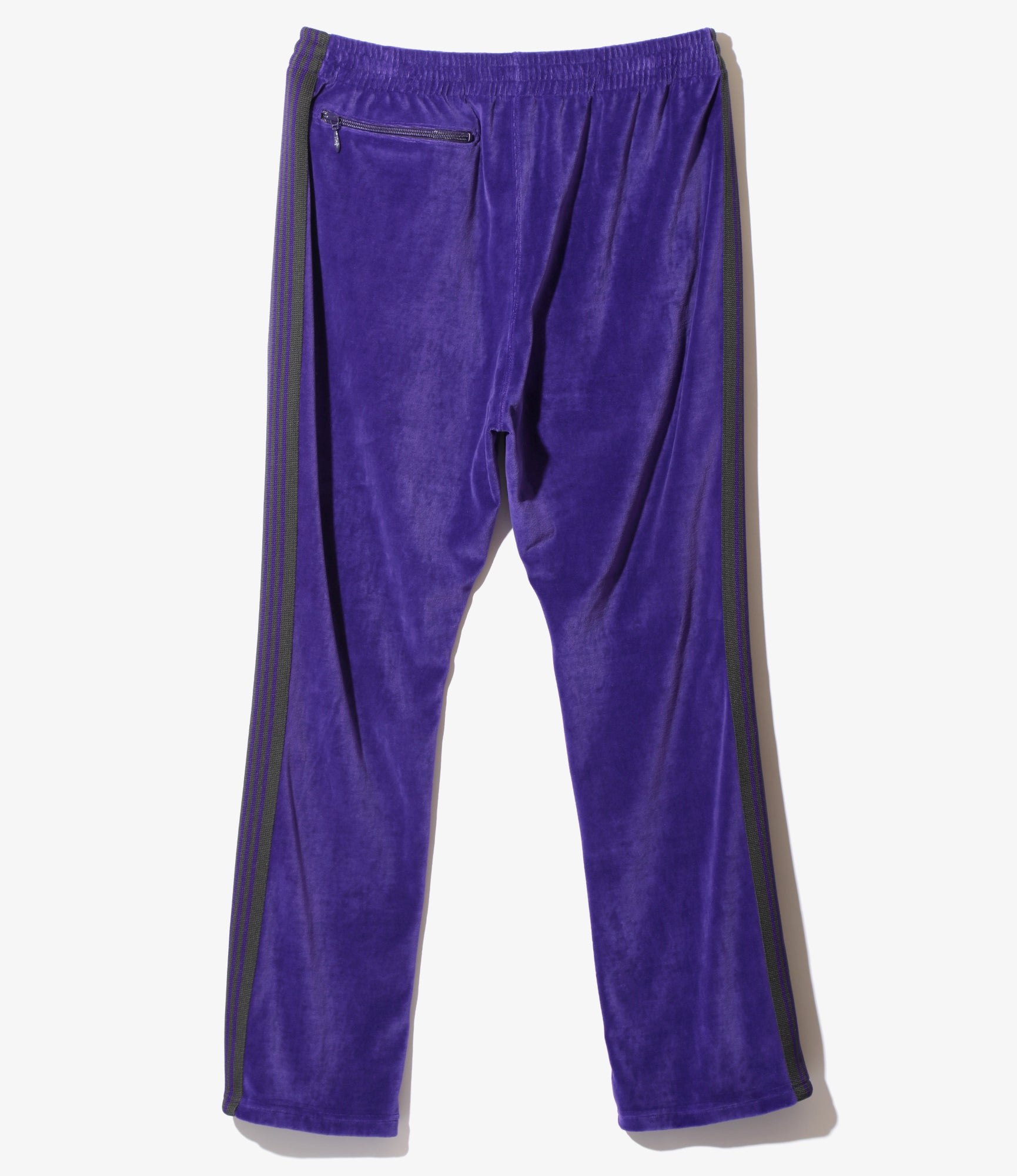 Narrow Track Pant - Purple - C/PE Velour