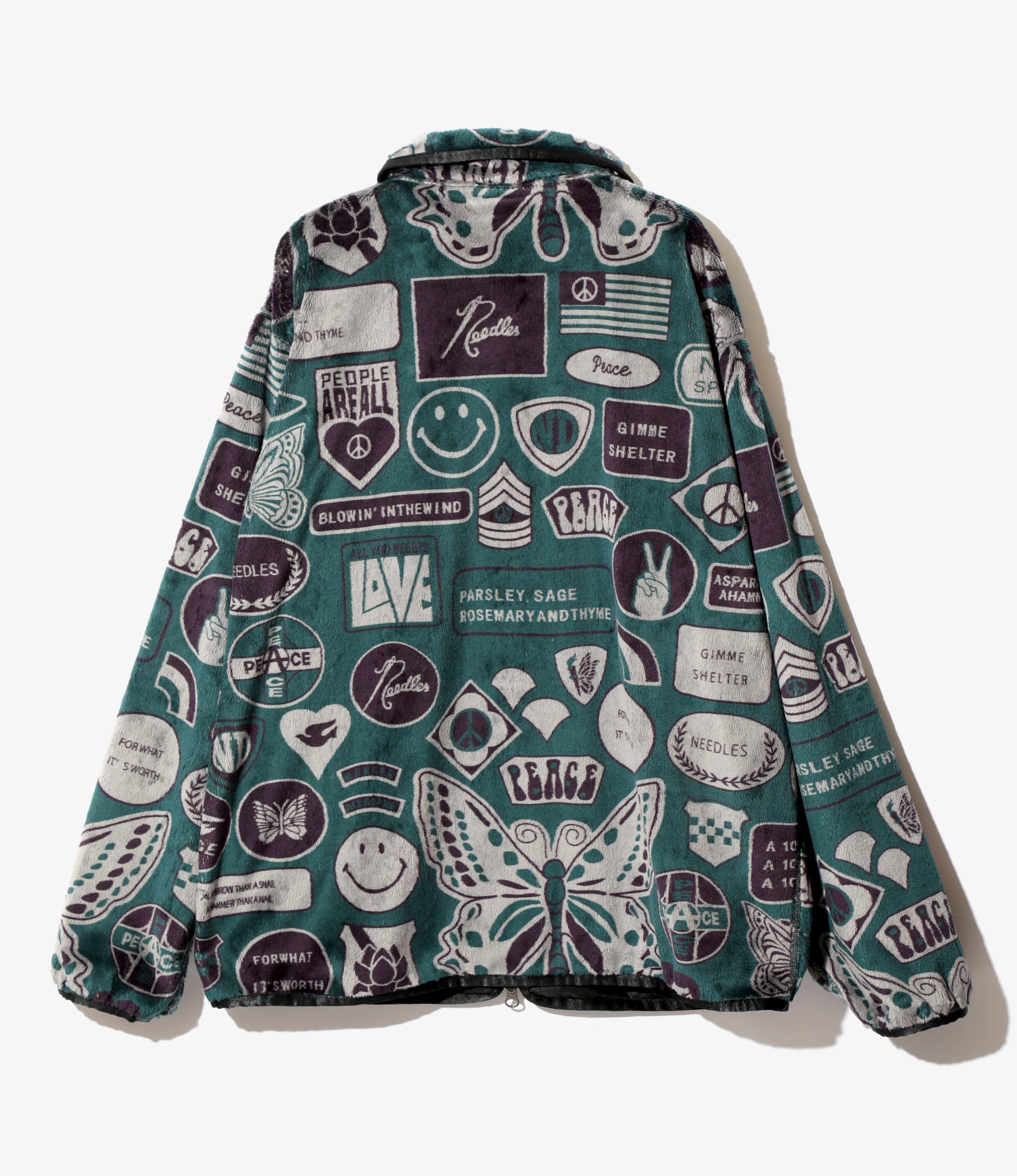 W.U. Piping Jacket - Patch - Micro Faux Fur