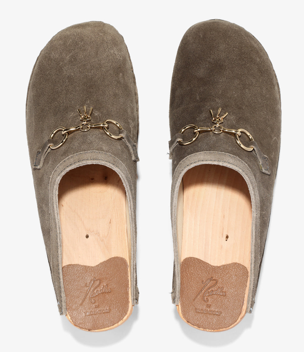 Needles x Troentorp - Swedish Clog Monet w/Bit - Acero / Rough Out 