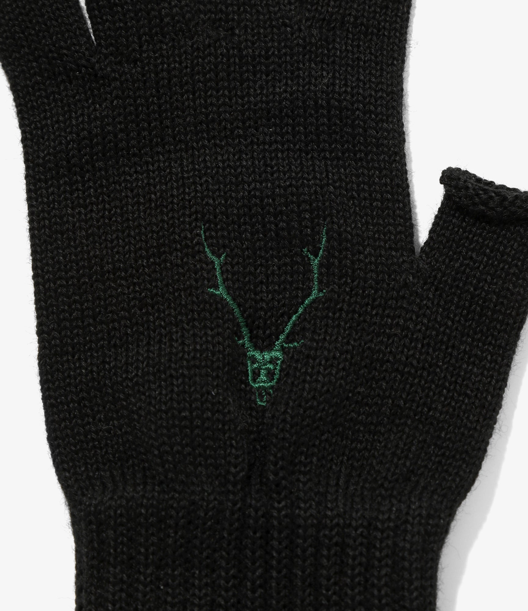 Glove - Black - W/A Knit