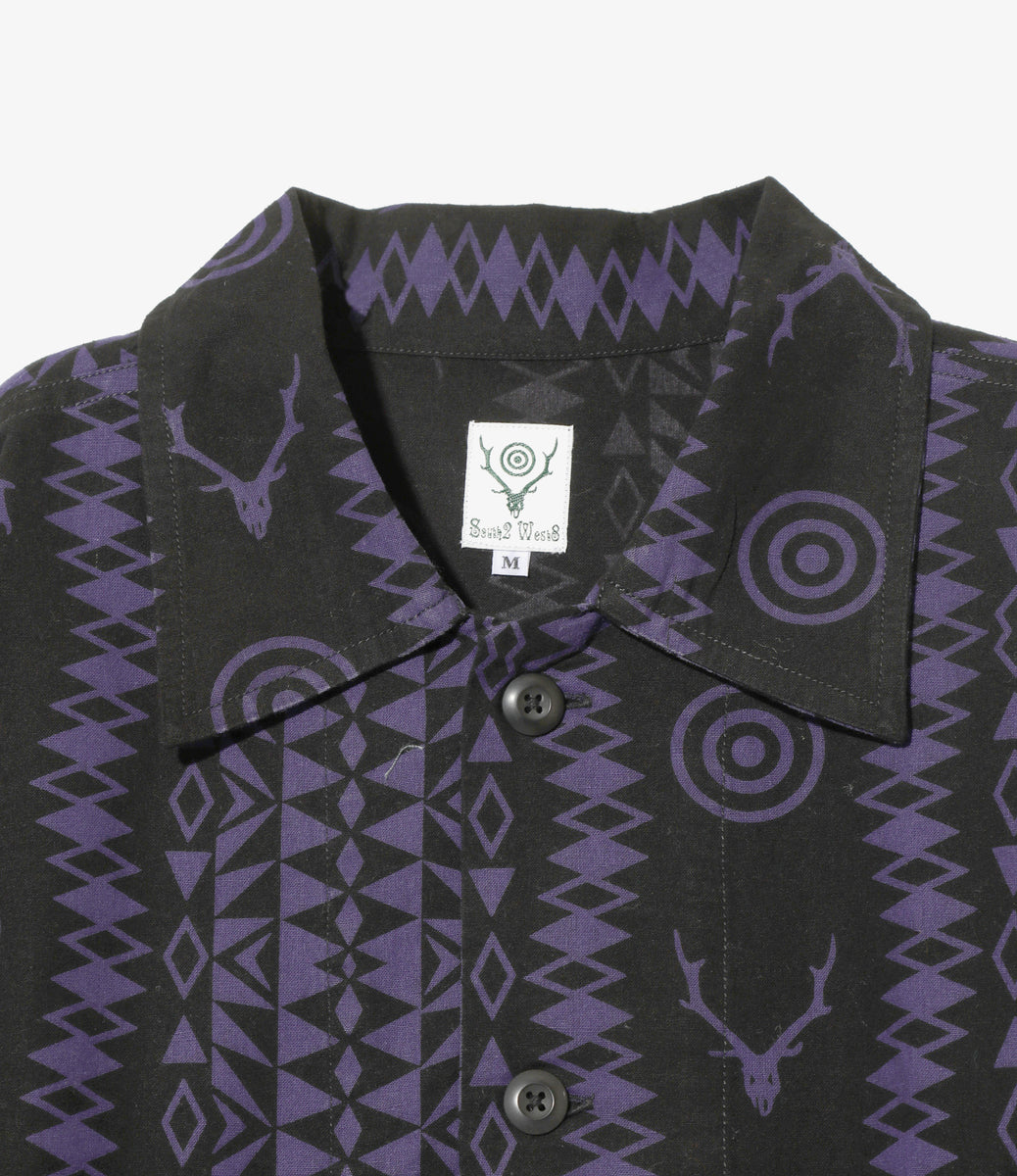 Hunting Shirt - Skull & Target - Flannel Cloth / Printed