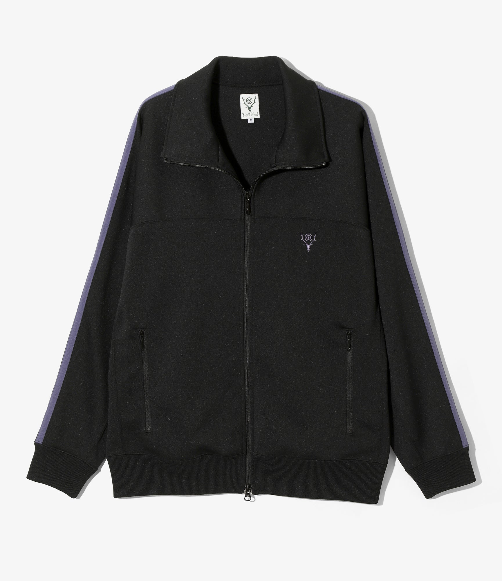 Trainer Jacket - Black - Poly Smooth