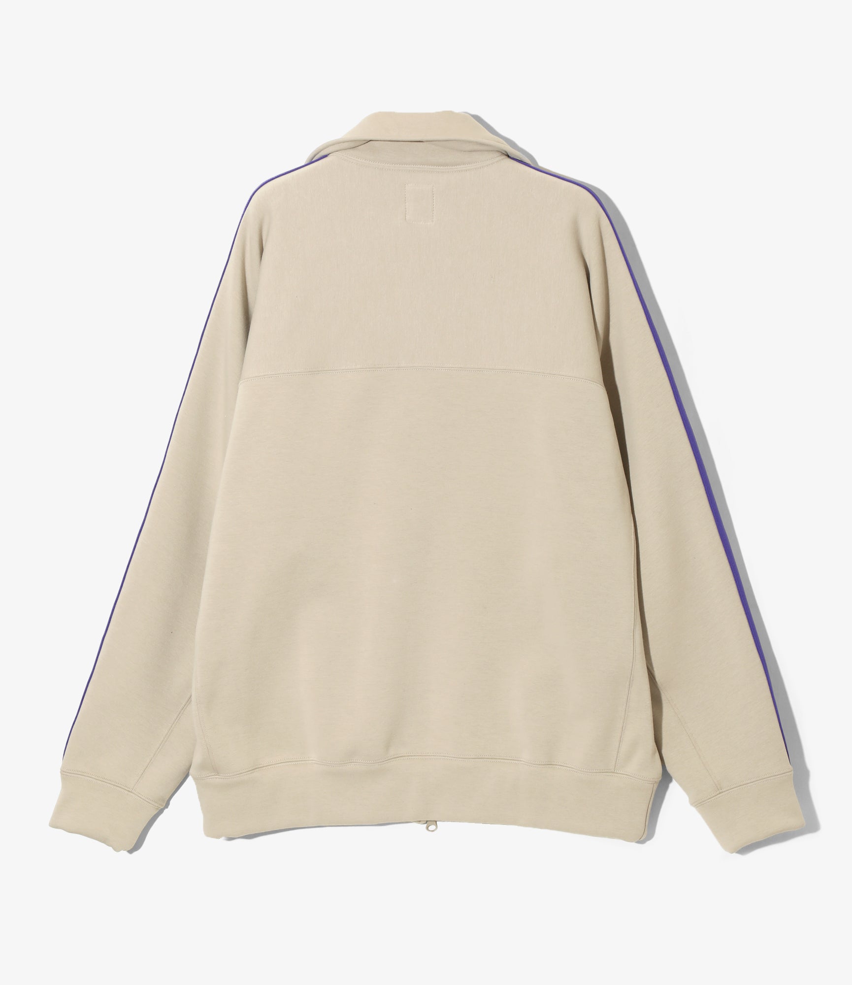 Trainer Jacket - Khaki - PE/C/PU Fleece Lined Jersey