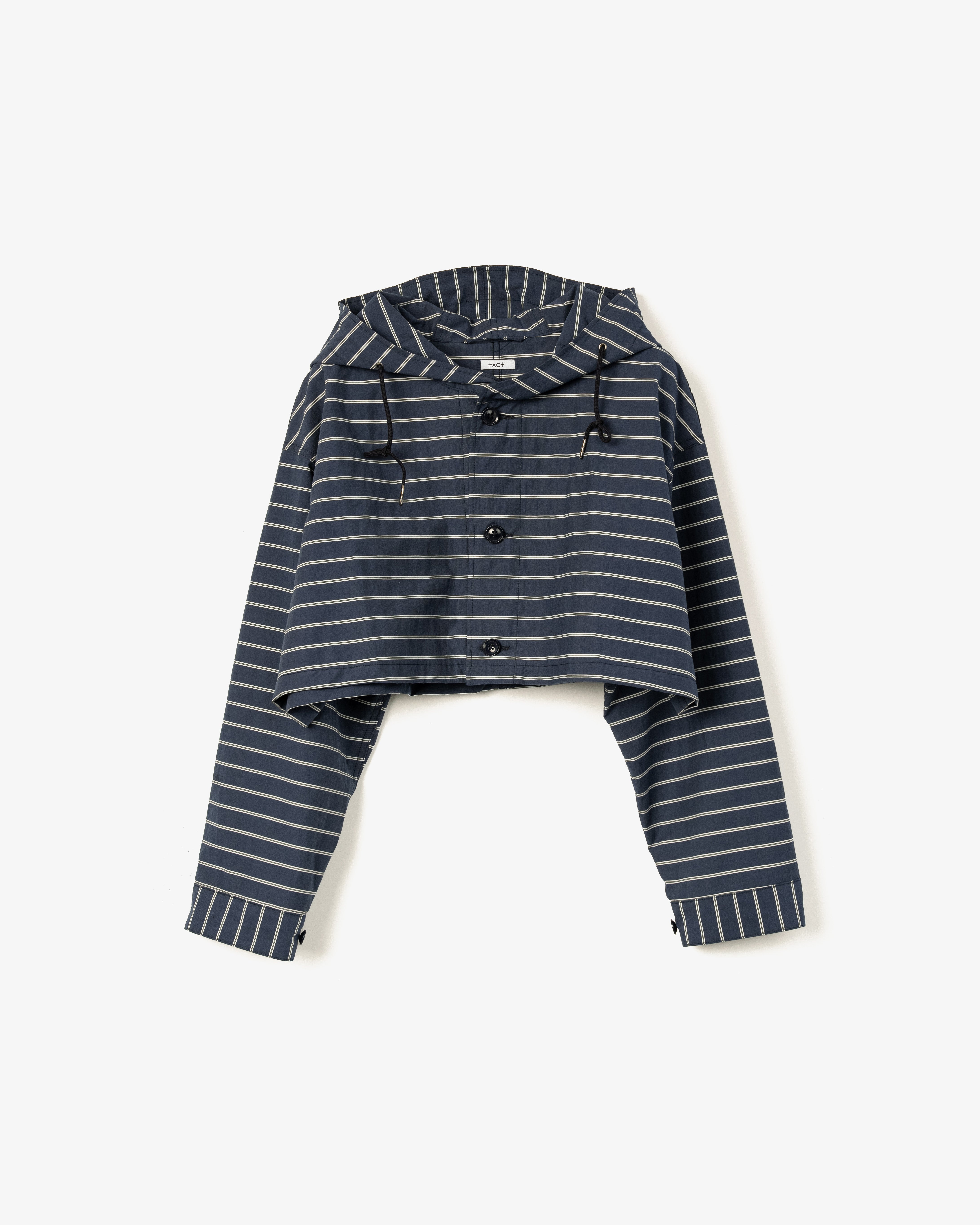 Women's M51 Dress - Navy Narrow Stripe Viscose