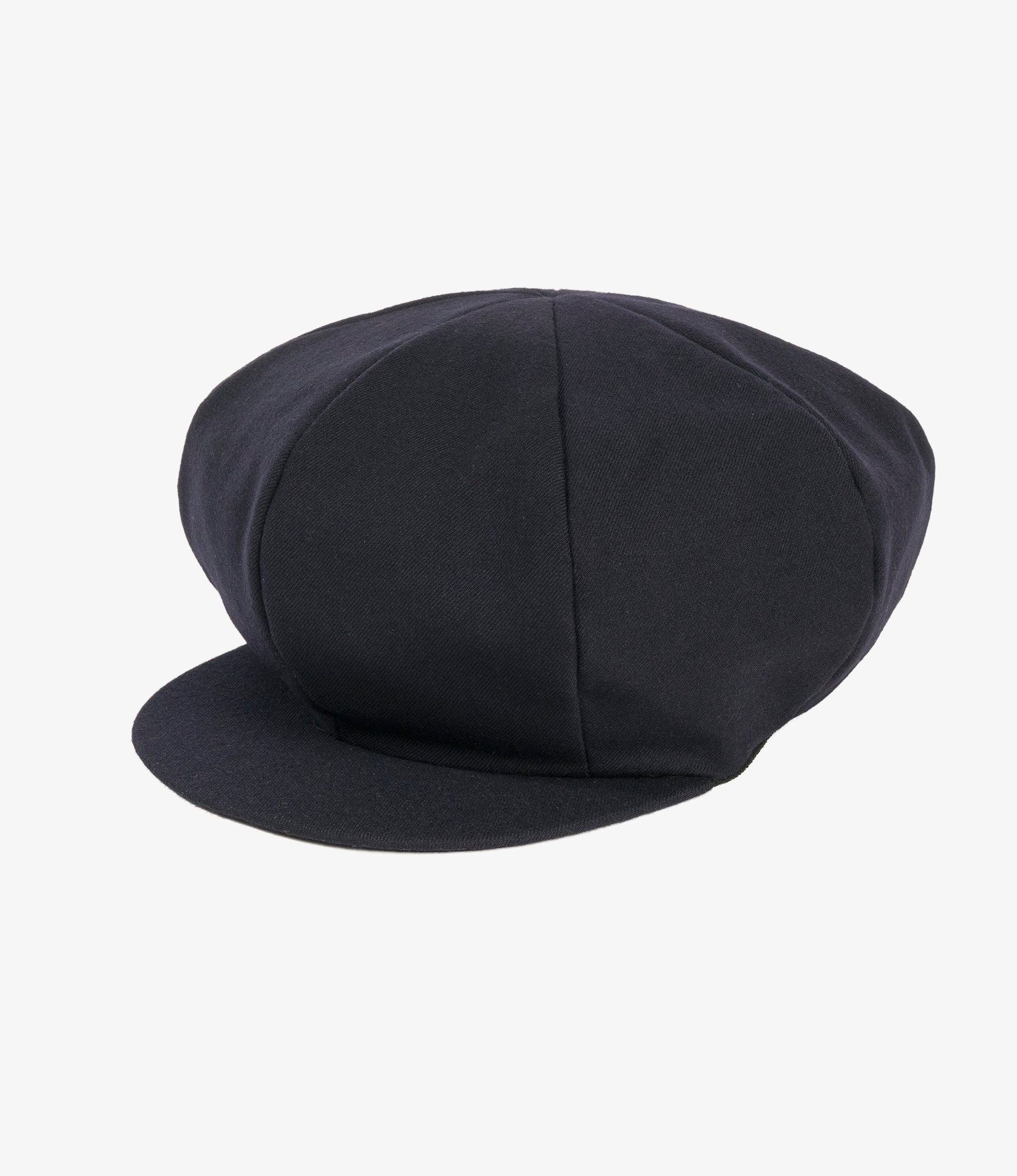 Newsboy Cap - Dark Navy Wool Uniform Serge