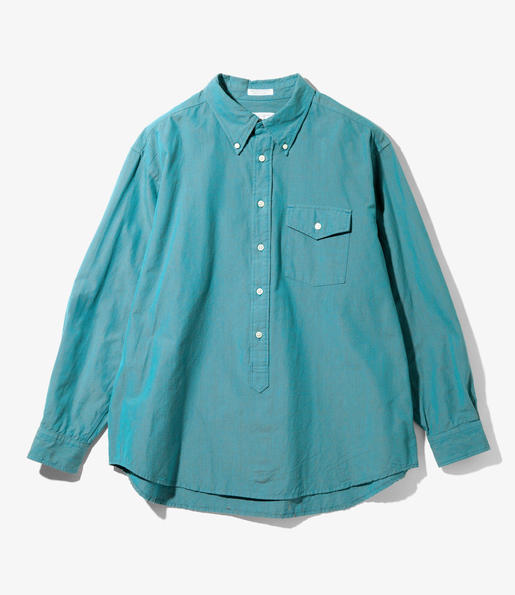 Ivy BD Shirt - Jade Cotton Iridescent
