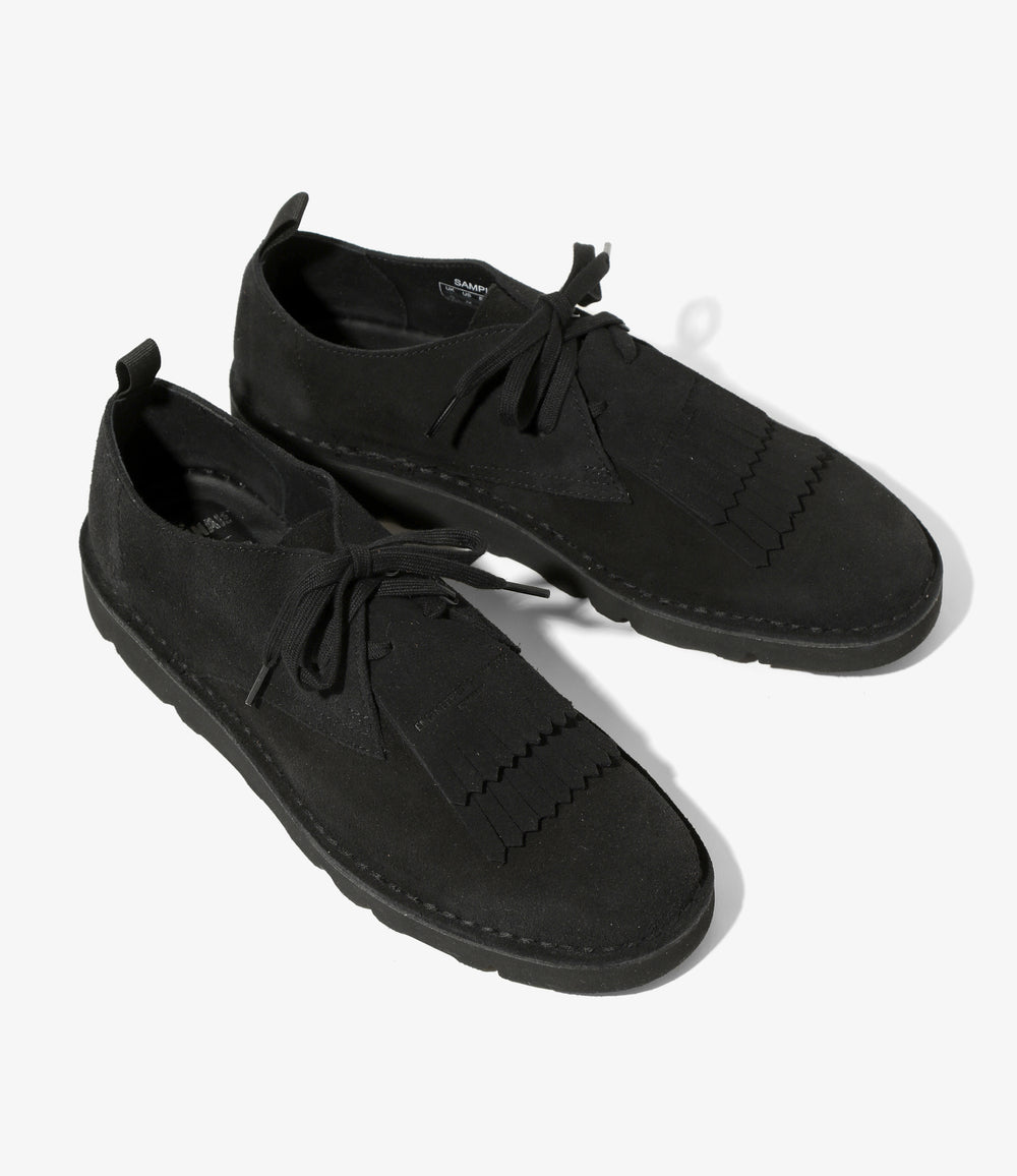 Engineered Garments x Clarks - Desert Khan - Black | Nepenthes New 