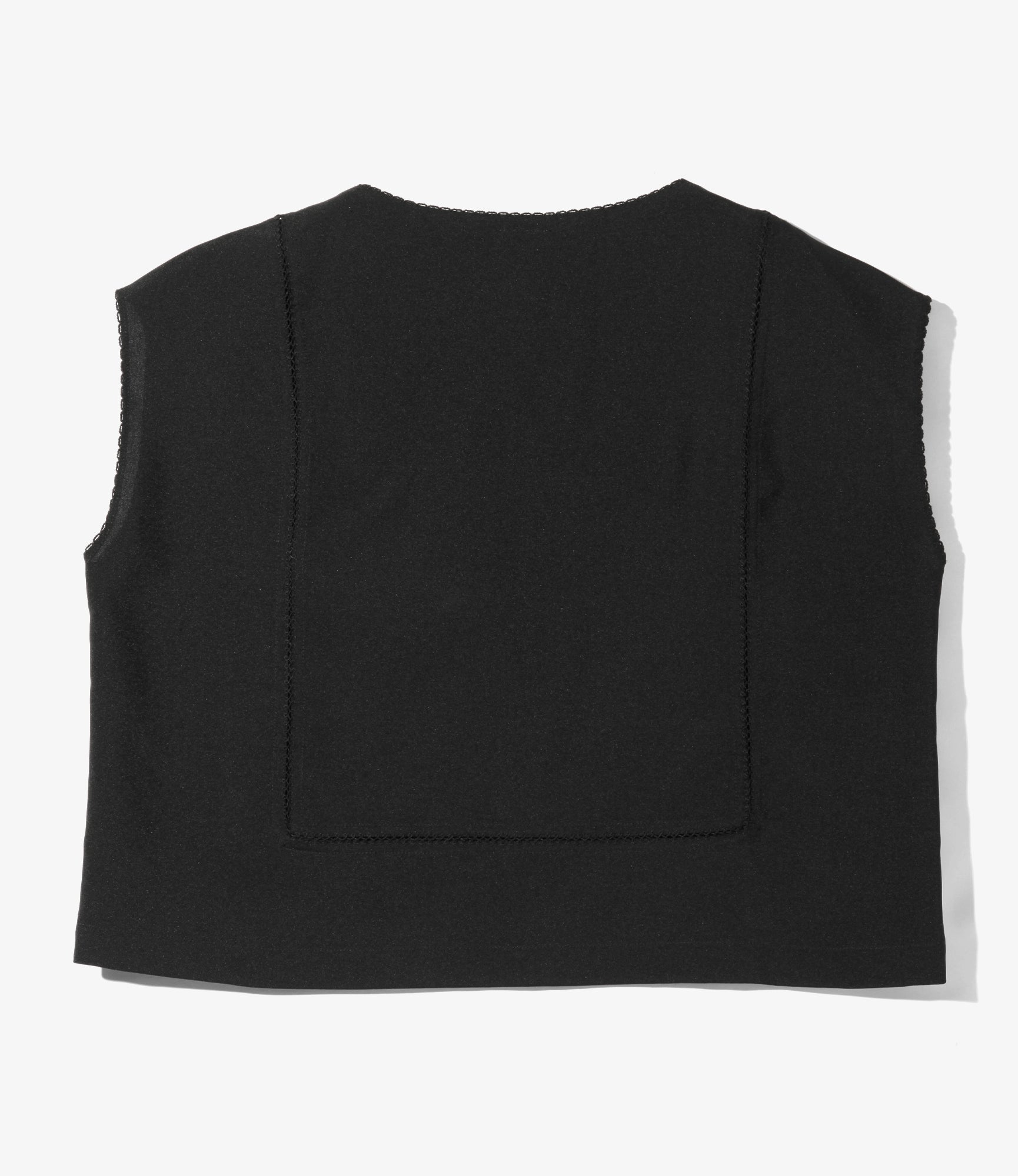 Poncho Top - Solid - Black