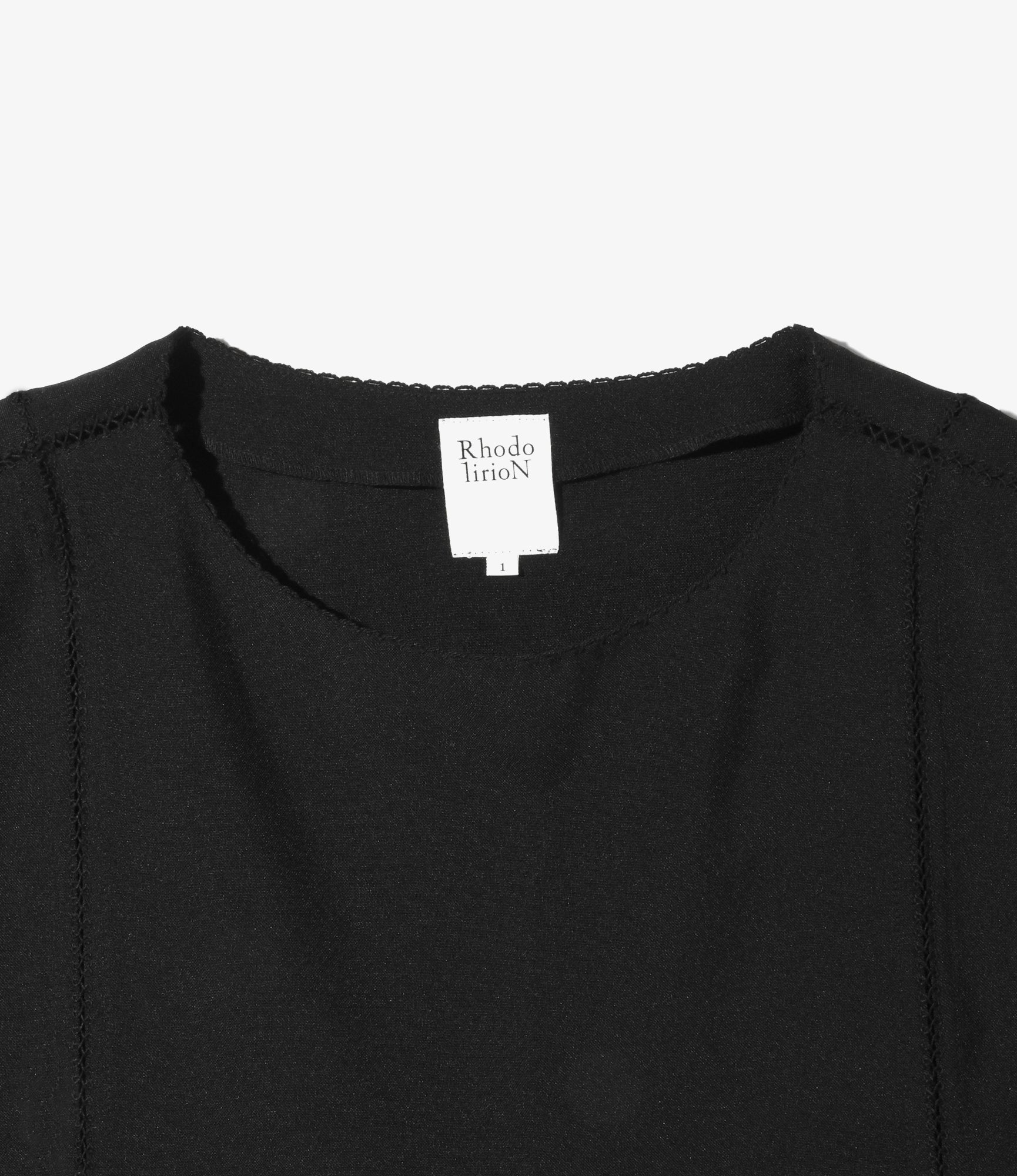 Poncho Top - Solid - Black