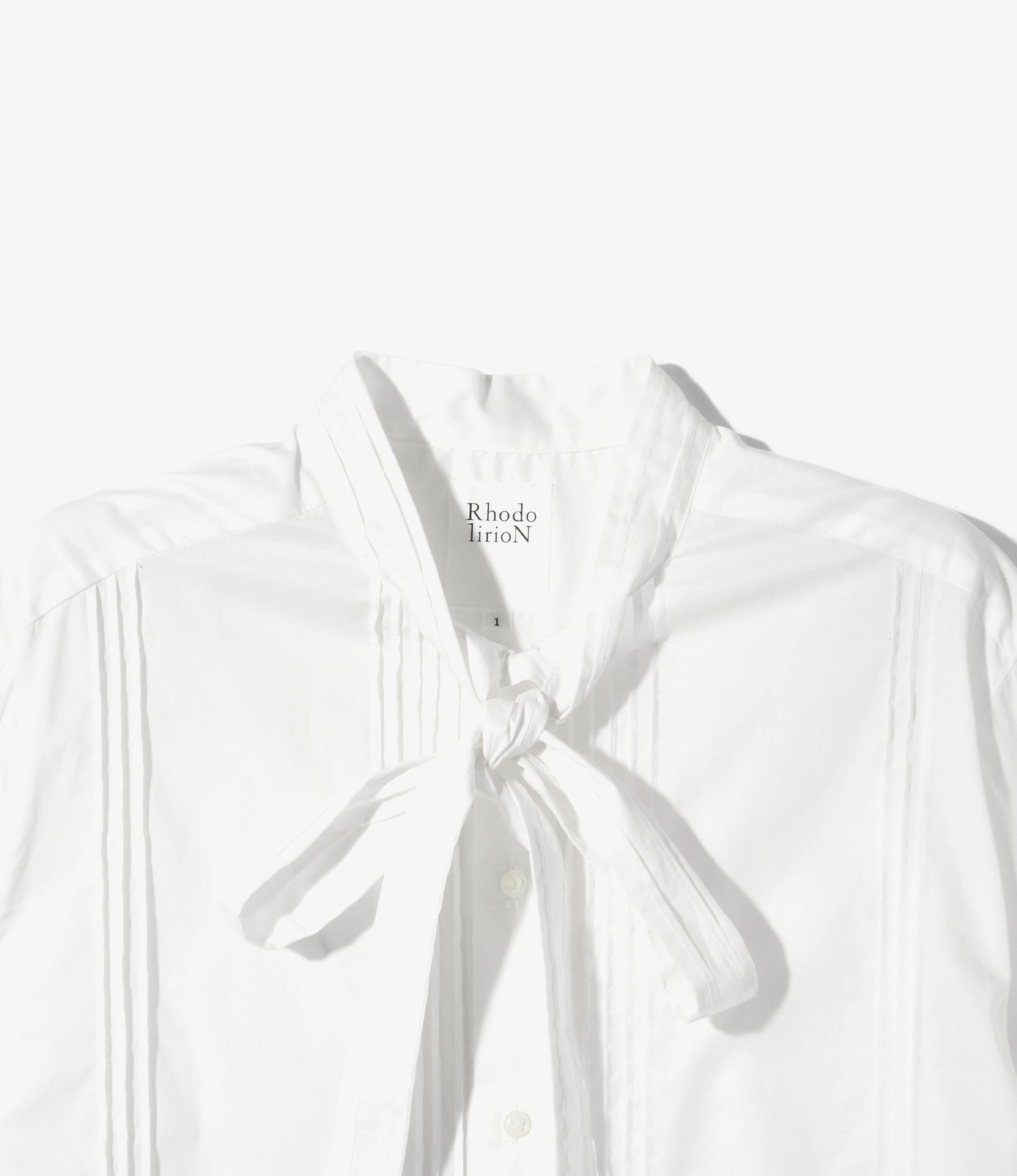 Ribbon Tie BL - Lawn - Off White