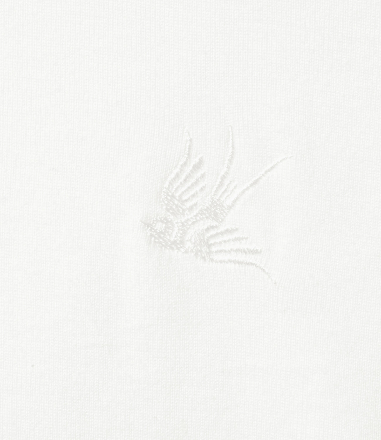 Frill Tail Sleeveless Tee - White