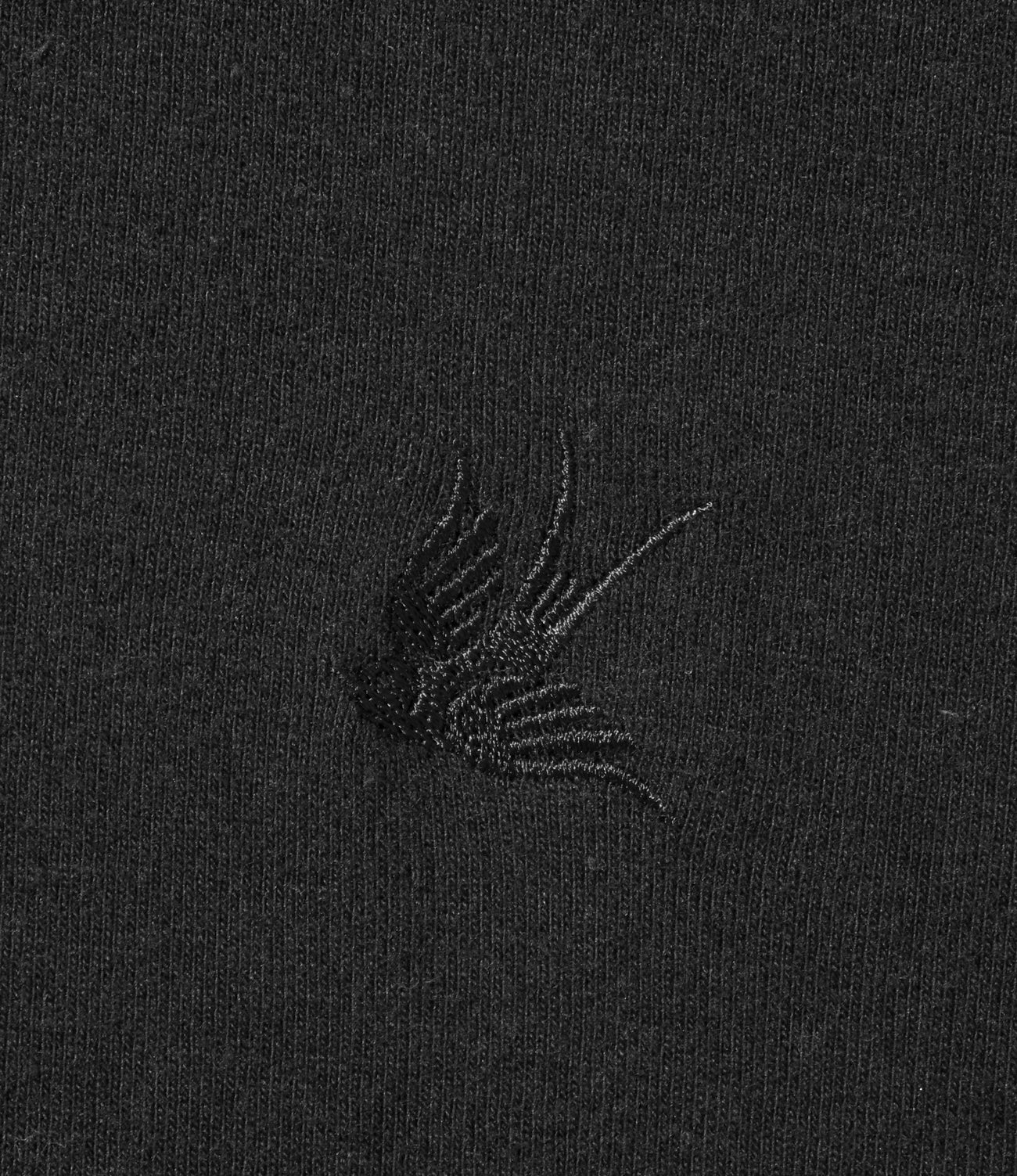 Frill Tail Sleeveless Tee - Black