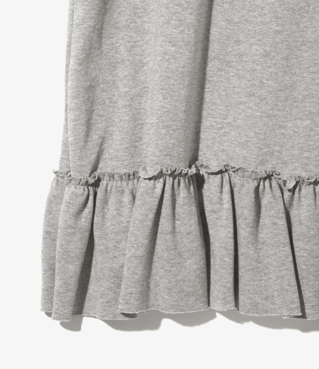 Frill Tank Top - Heather Grey