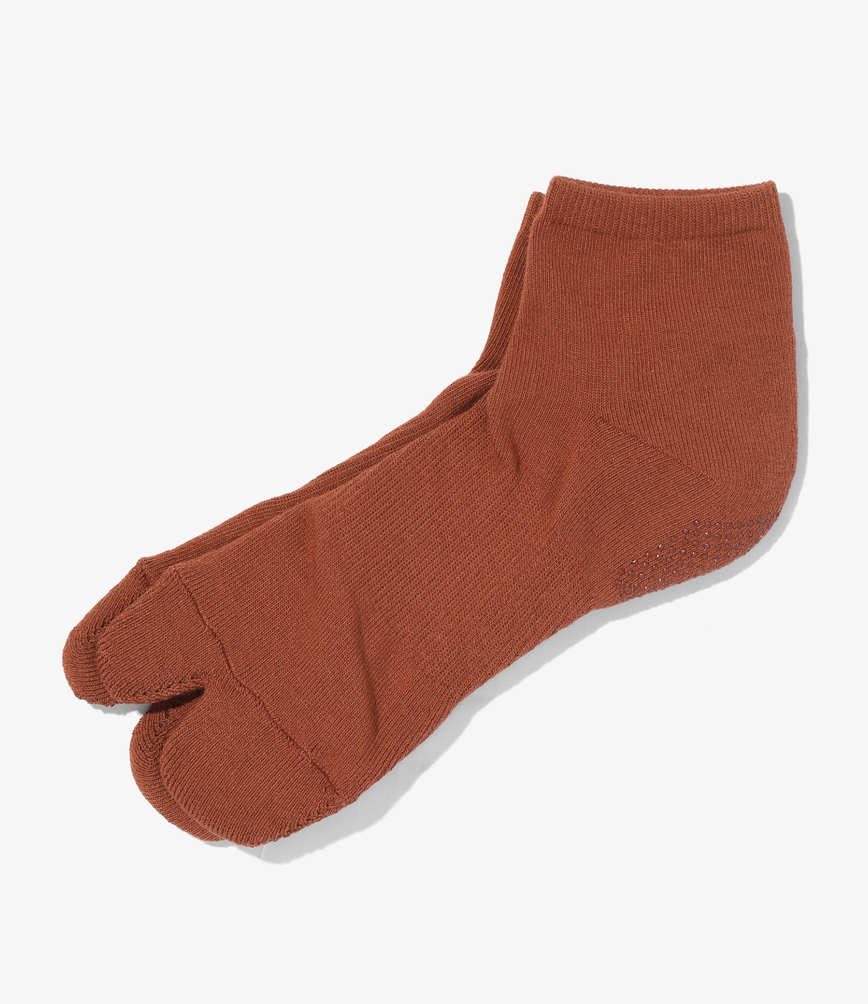 Thumb Ankle Socks - Brick - Cool Max
