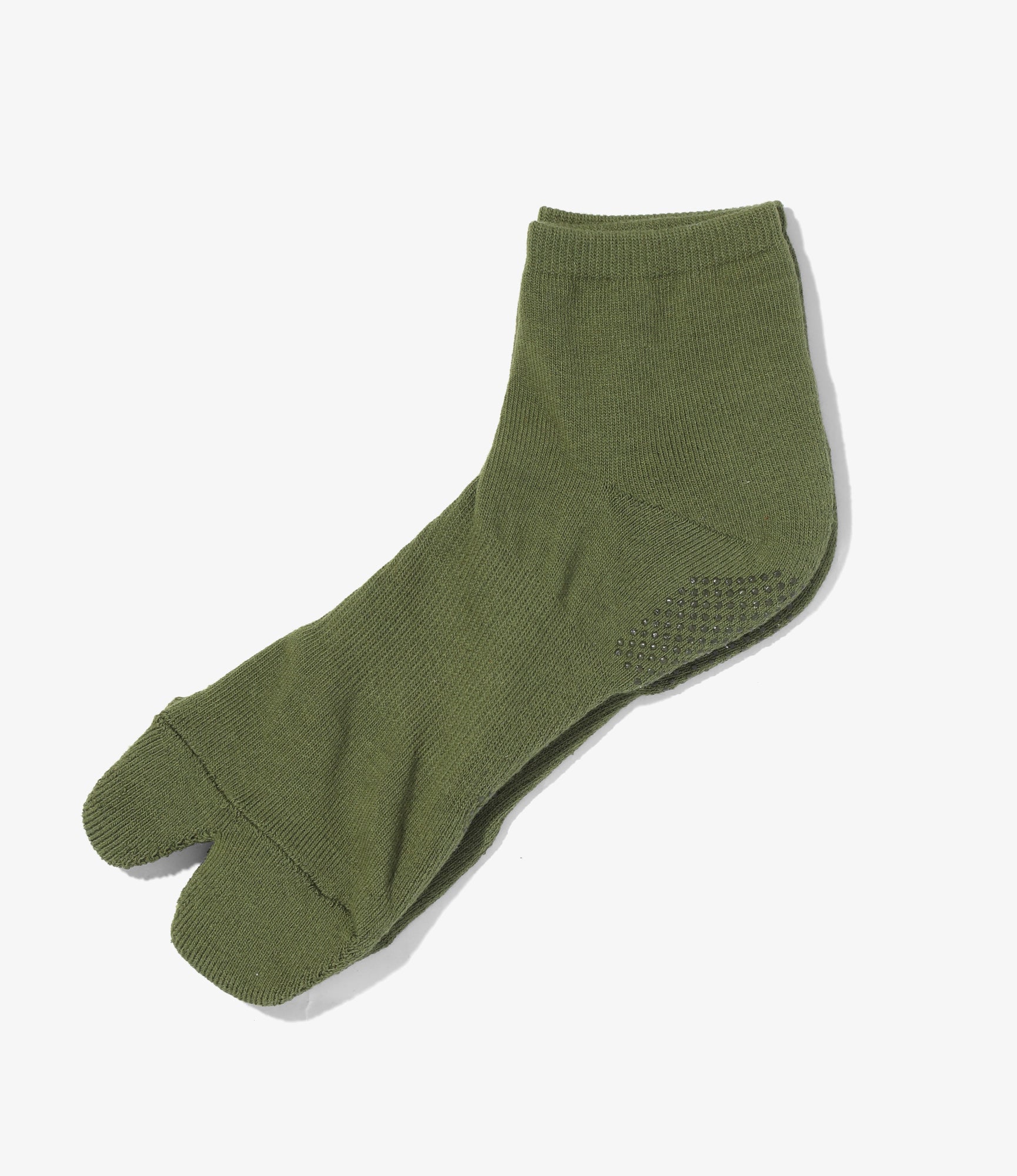 Thumb Ankle Socks - Dk. Green - Cool Max