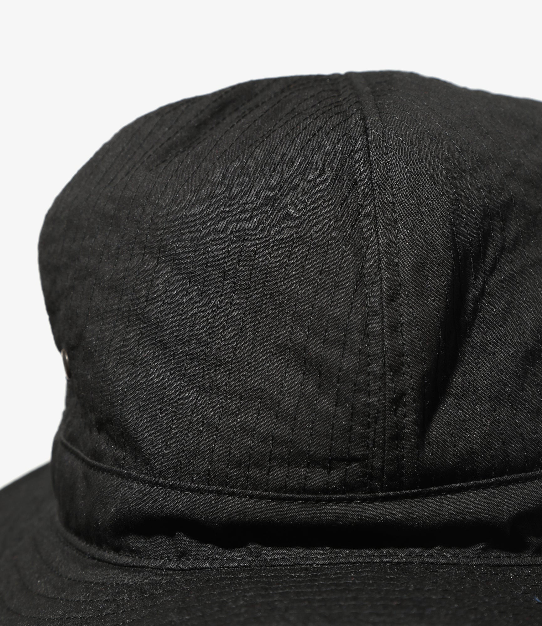 Crusher Hat - Black - C/N Oxford Cloth